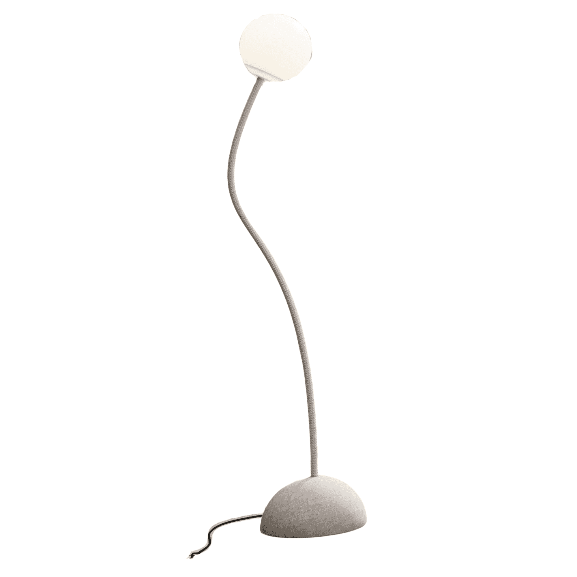 Karman Moony 145cm Outdoor Floor Lamp - Matt White