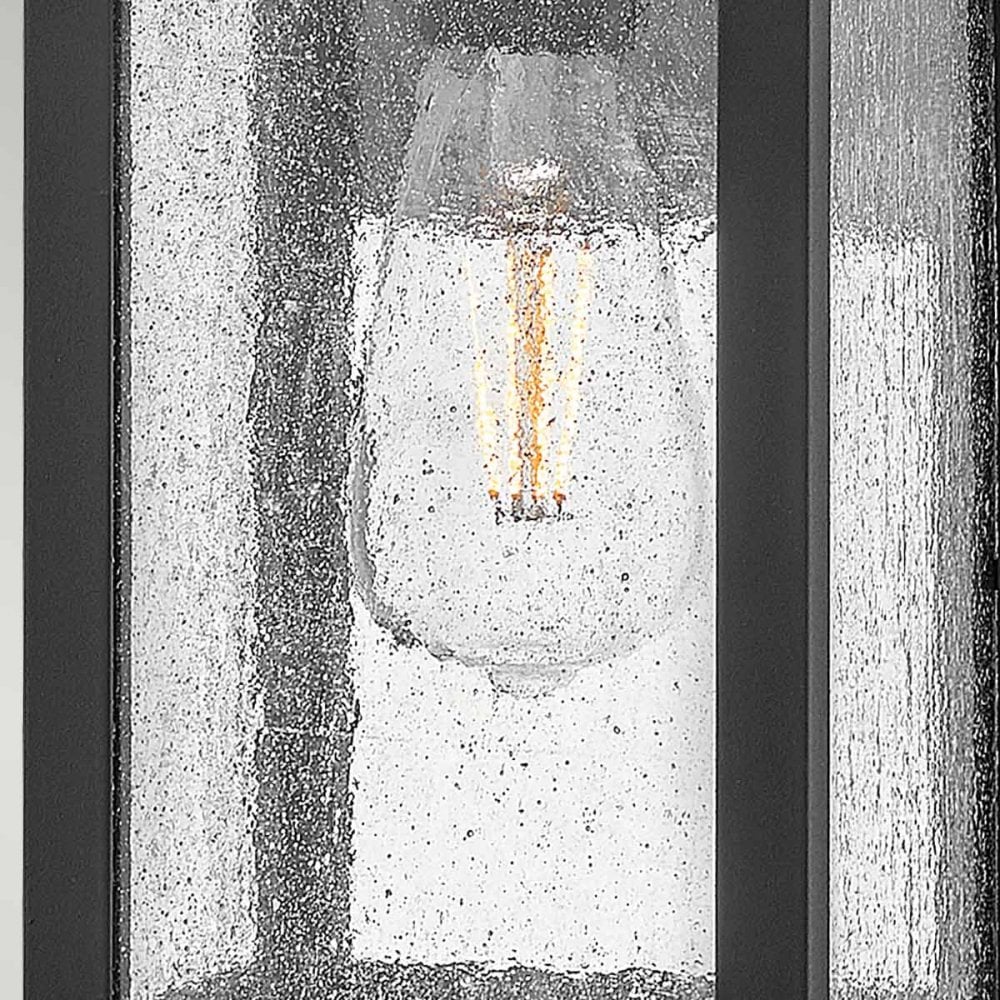 Hinkley Beacon Hill 1 Light Small Wall Lantern - Museum Black