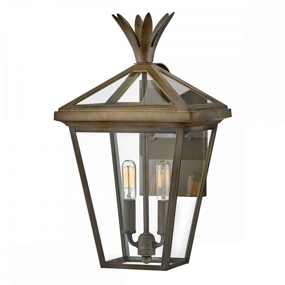 Hinkley Palma 2 Light Medium Wall Lantern - Burnished Bronze