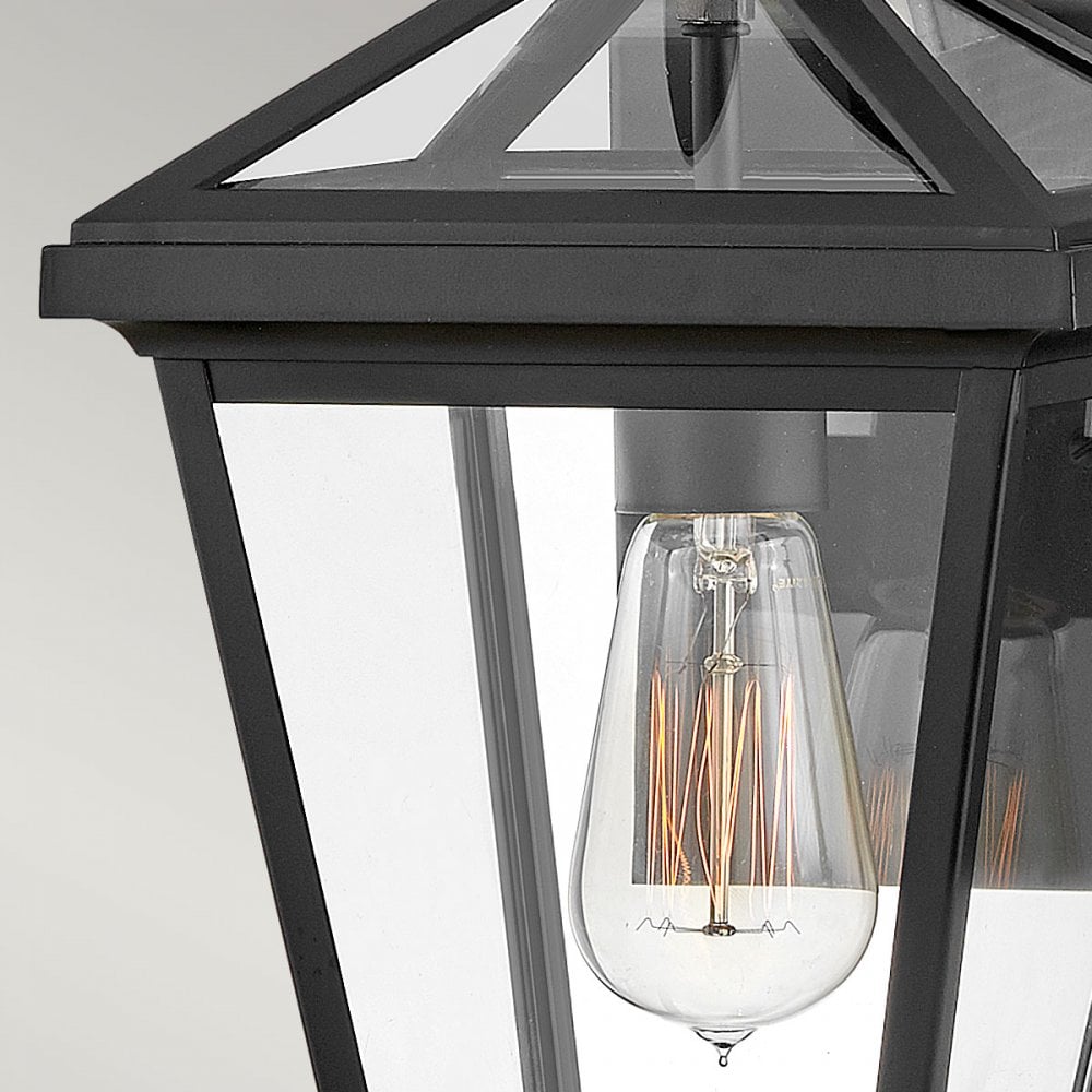 Hinkley Palma 1 Light Small Wall Lantern - Black