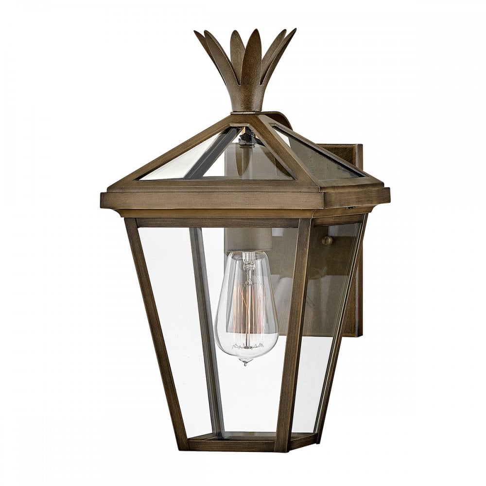 Hinkley Palma 1 Light Small Wall Lantern - Burnished Bronze