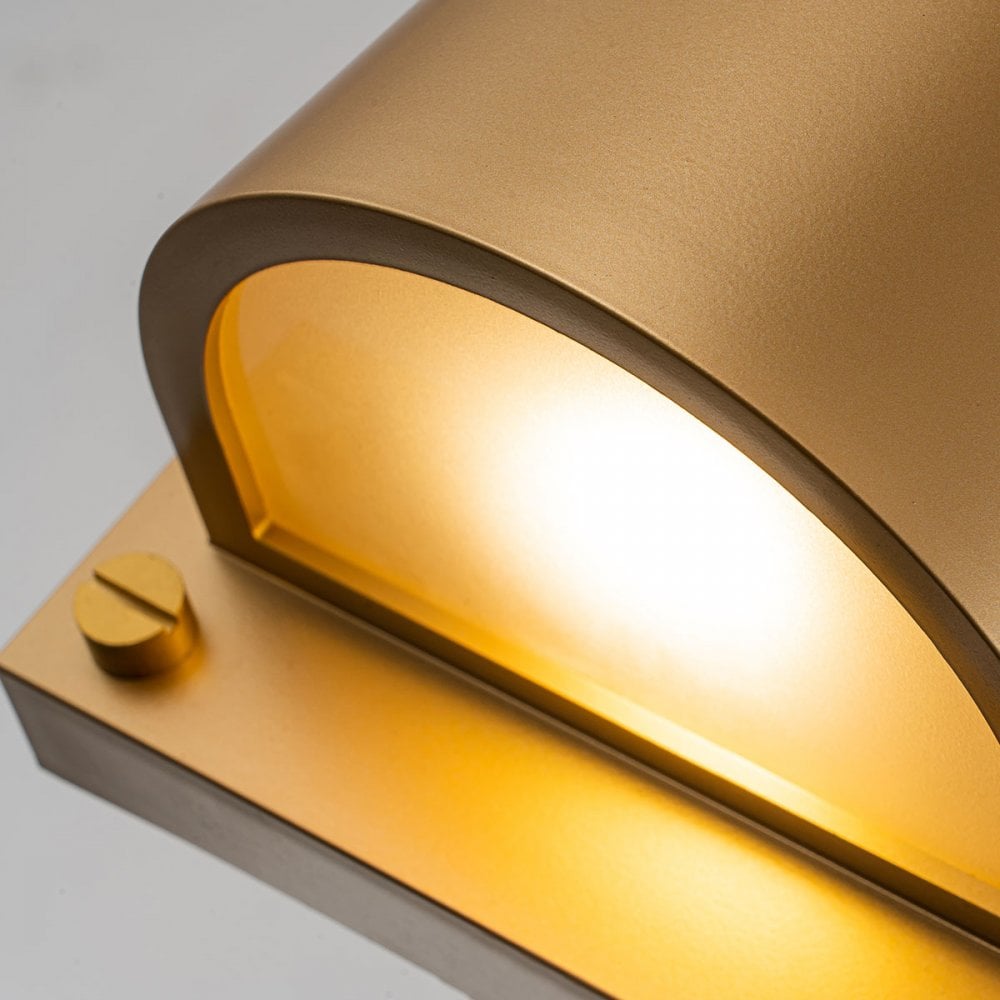 Hinkley Scout 1 Light Small Wall Light - Painted Heritage Brass