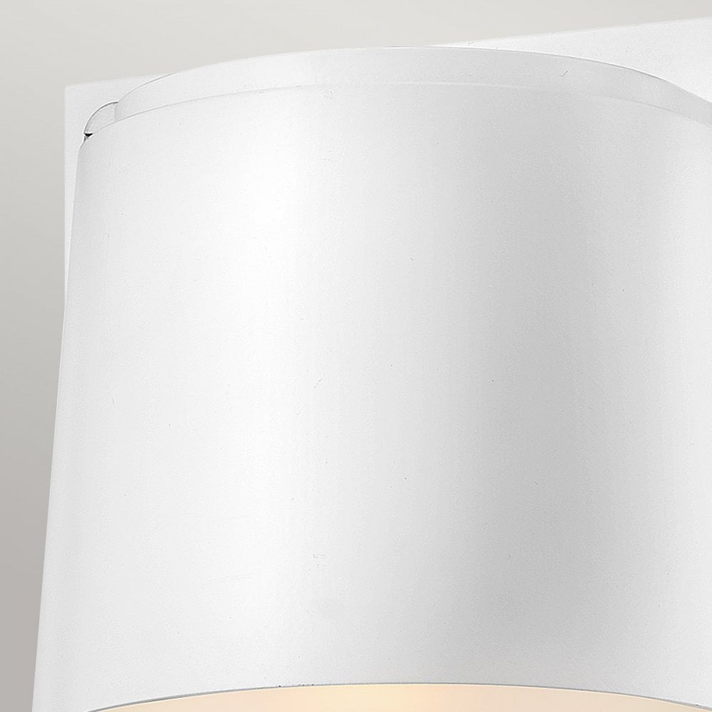 Hinkley Scout 1 Light Small Wall Light - Satin White