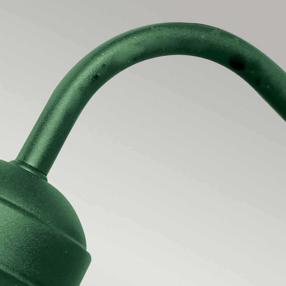 Elstead Klampenborg 1 Light Wall Lantern - Fir Green