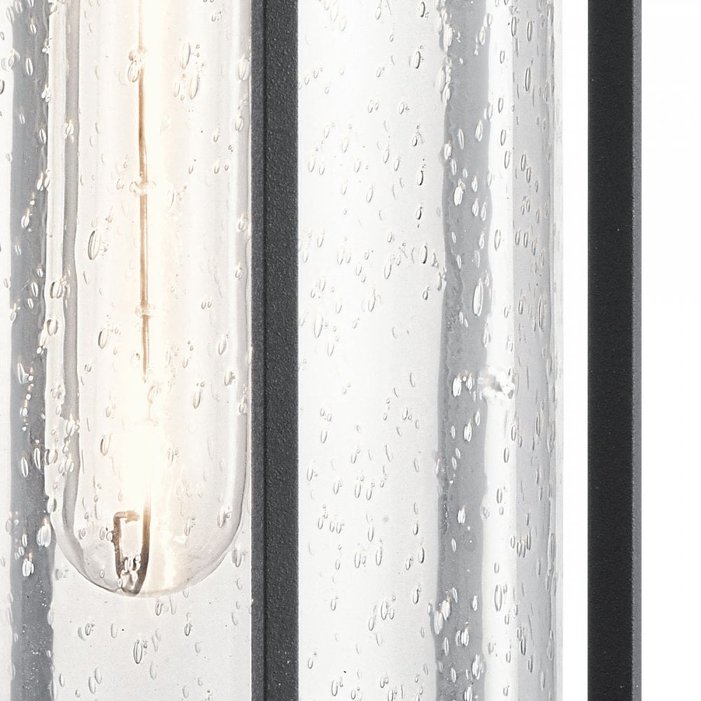 Kichler Camillo 1 Light Medium Wall Lantern - Textured Black