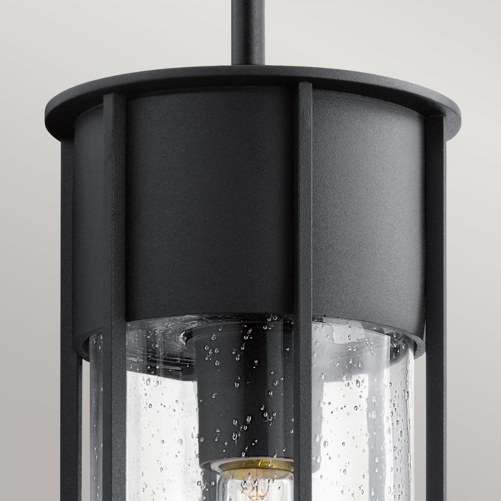 Kichler Camillo 1 Light Outdoor Pendant - Textured Black