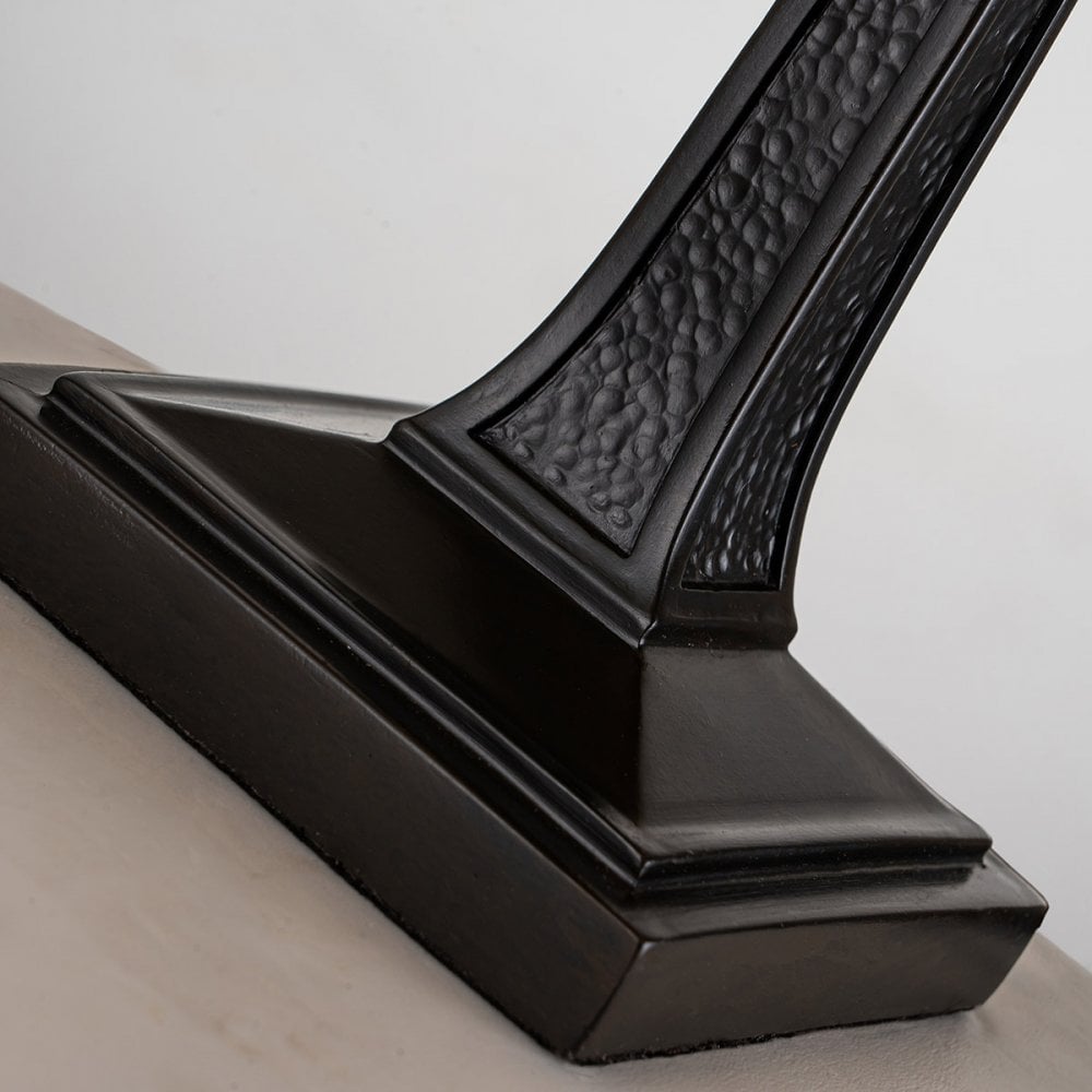 Elstead Alderley 1 Light Medium Table Lamp - Vintage Bronze