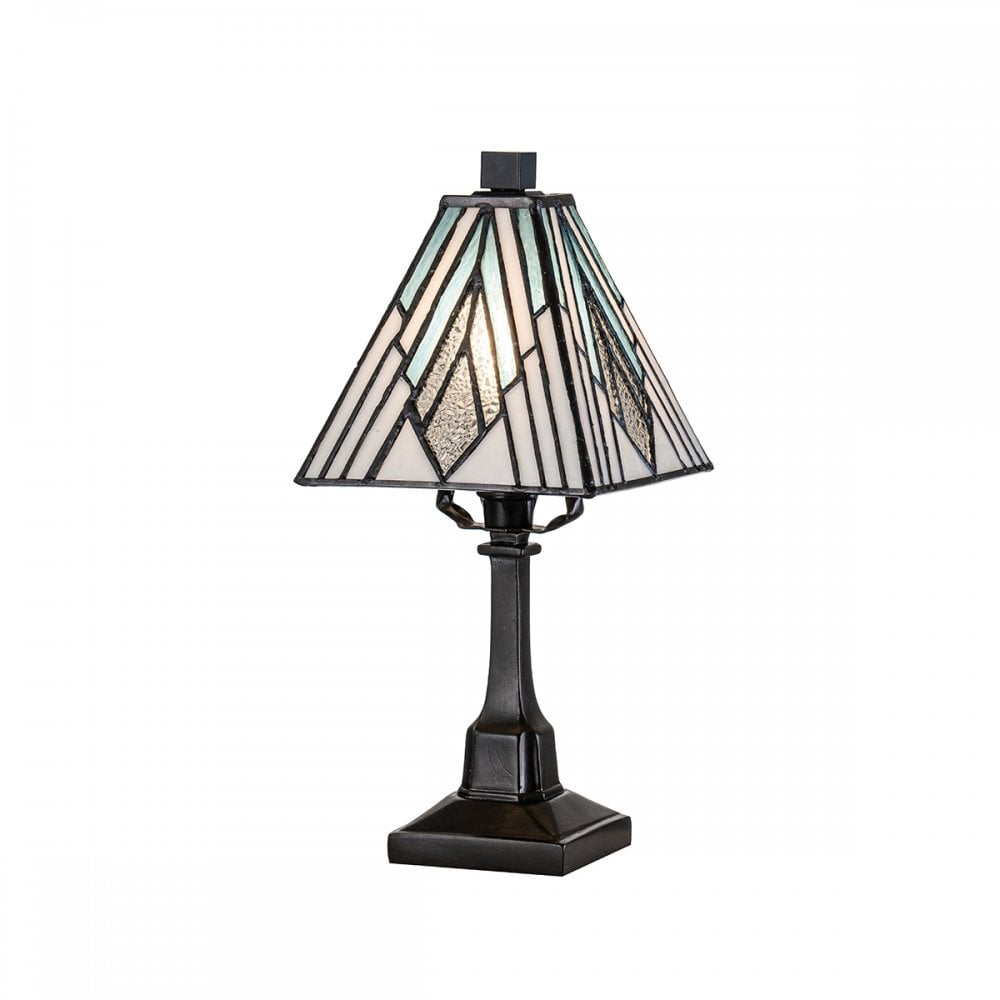 Elstead Alderley 1 Light Small Table Lamp - Vintage Bronze