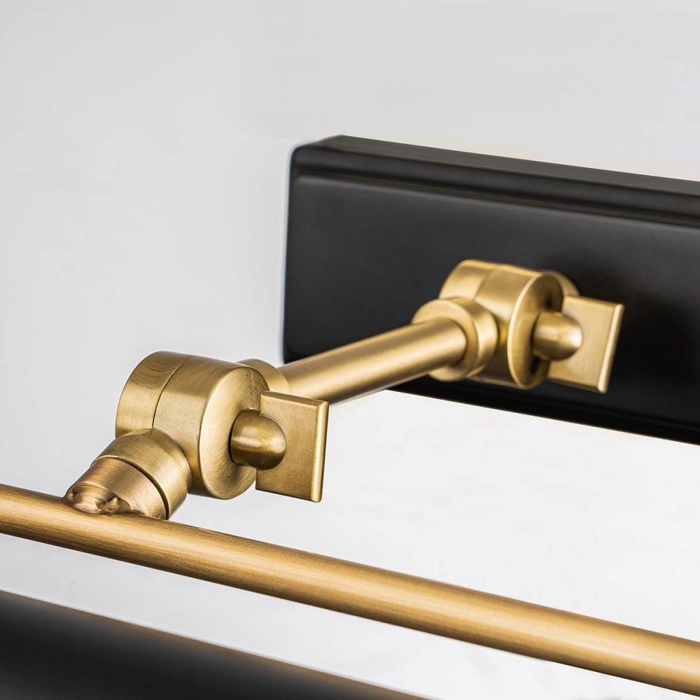 Elstead Winchfield 2 Light Medium Picture Light - Aged & Matte Black