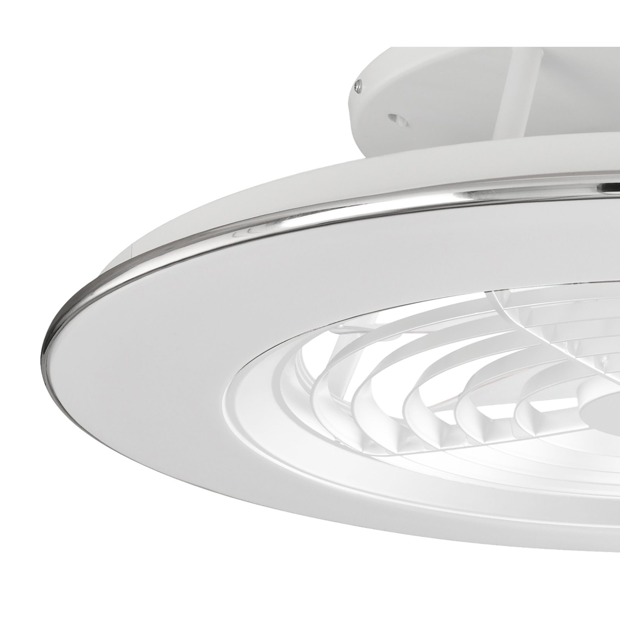 Mantra Alisio 70W LED Dimmable Ceiling Light & Fan, Remote, APP Controlled, White