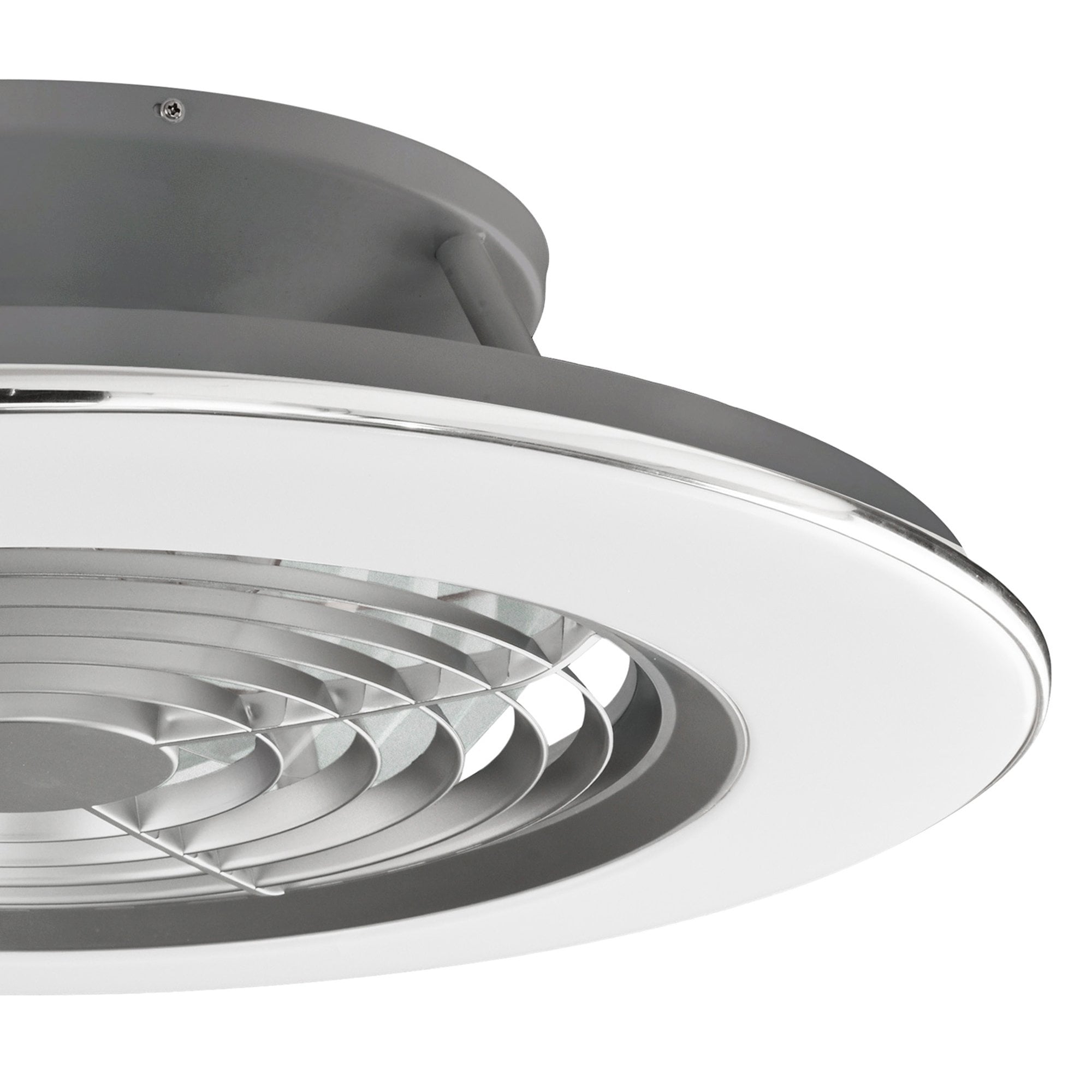 Mantra Alisio 70W LED Dimmable Ceiling Light & Fan, Remote, APP Controlled, Polished Chrome