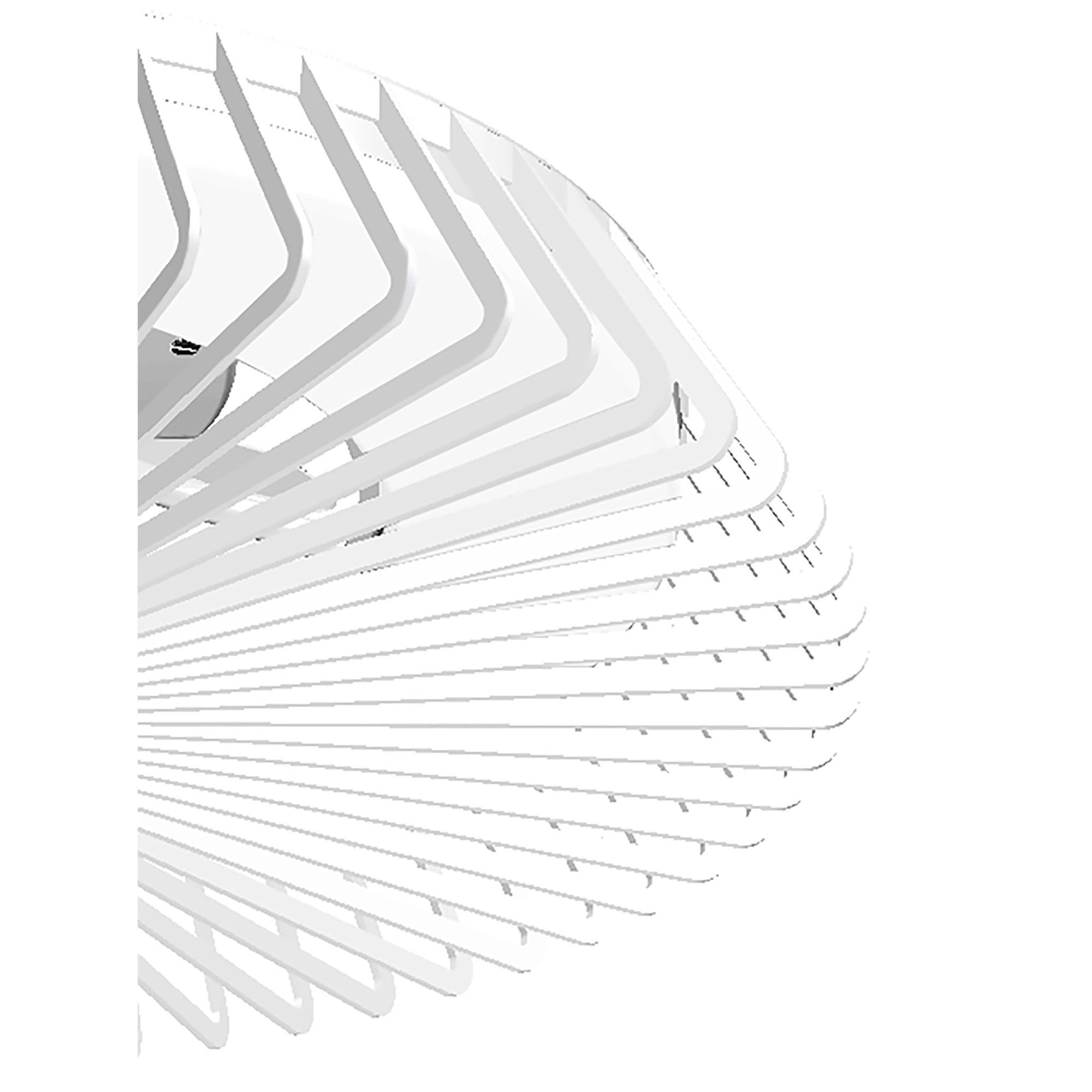 Mantra Himalaya 70W LED Dimmable Ceiling Light & Fan, Remote, APP , Voice Controlled, White