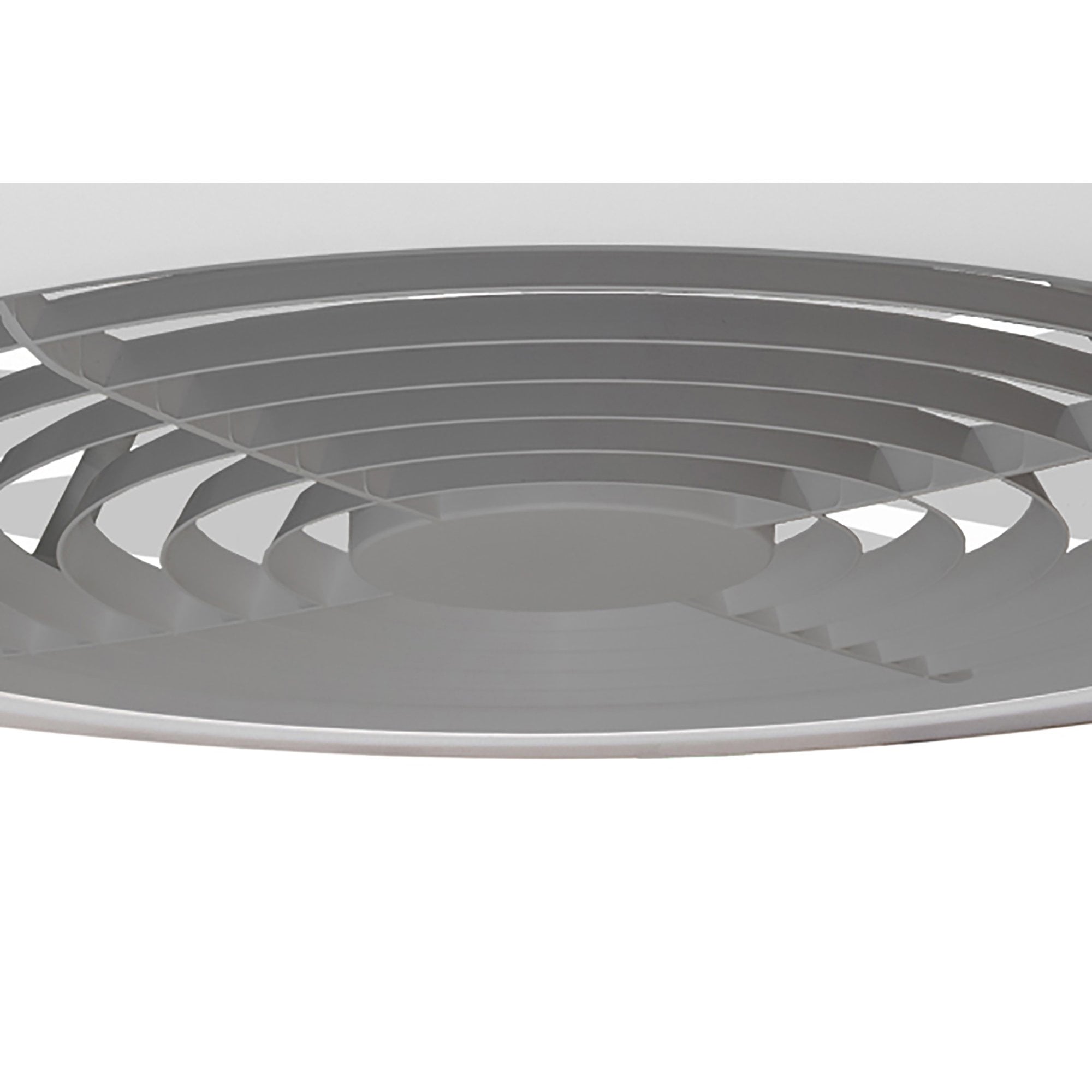 Mantra Alisio XL 95W LED Dimmable Ceiling Light & Fan, Remote, APP , Voice Controlled, Silver