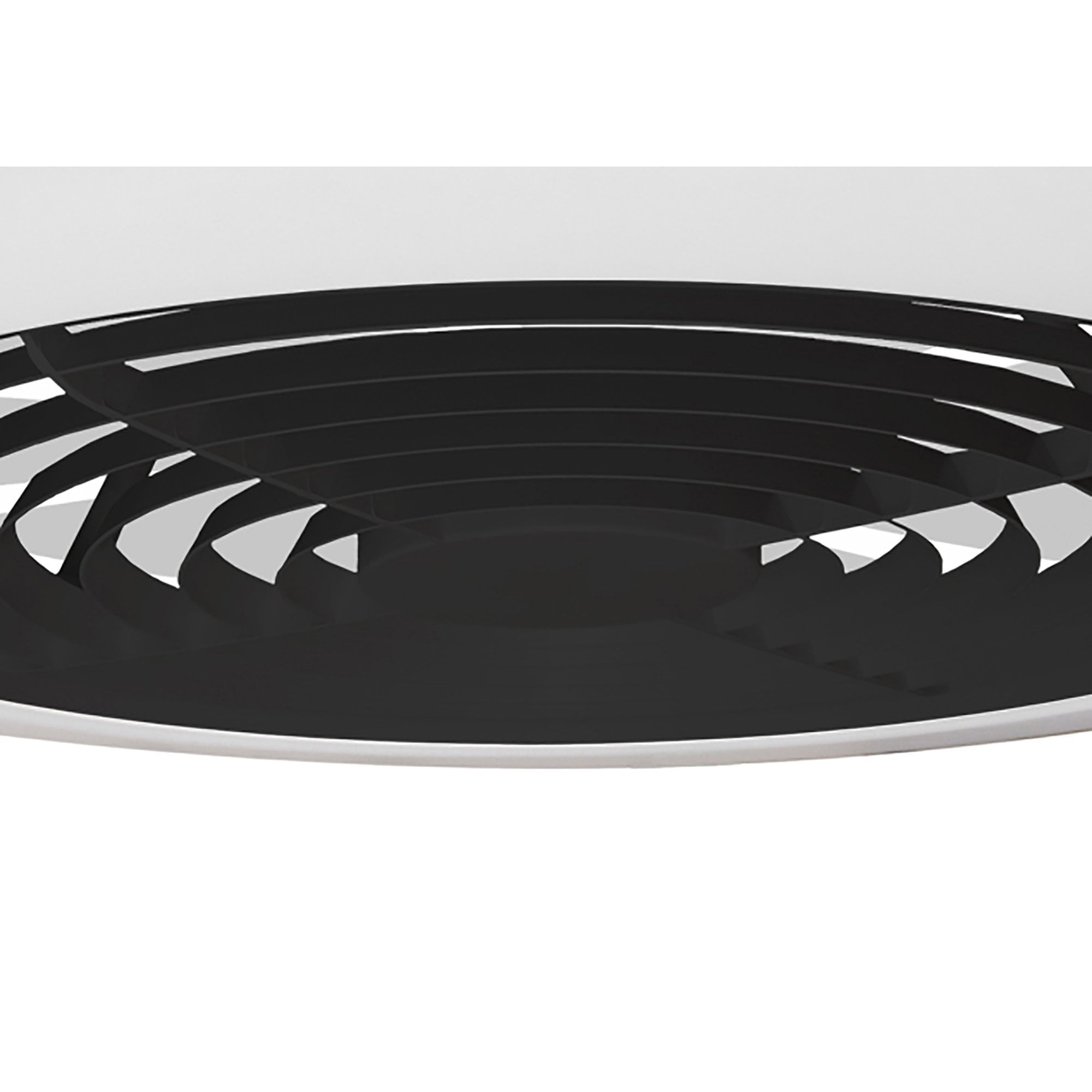 Mantra Alisio XL 95W LED Dimmable Ceiling Light & Fan, Remote, APP , Voice Controlled, Black