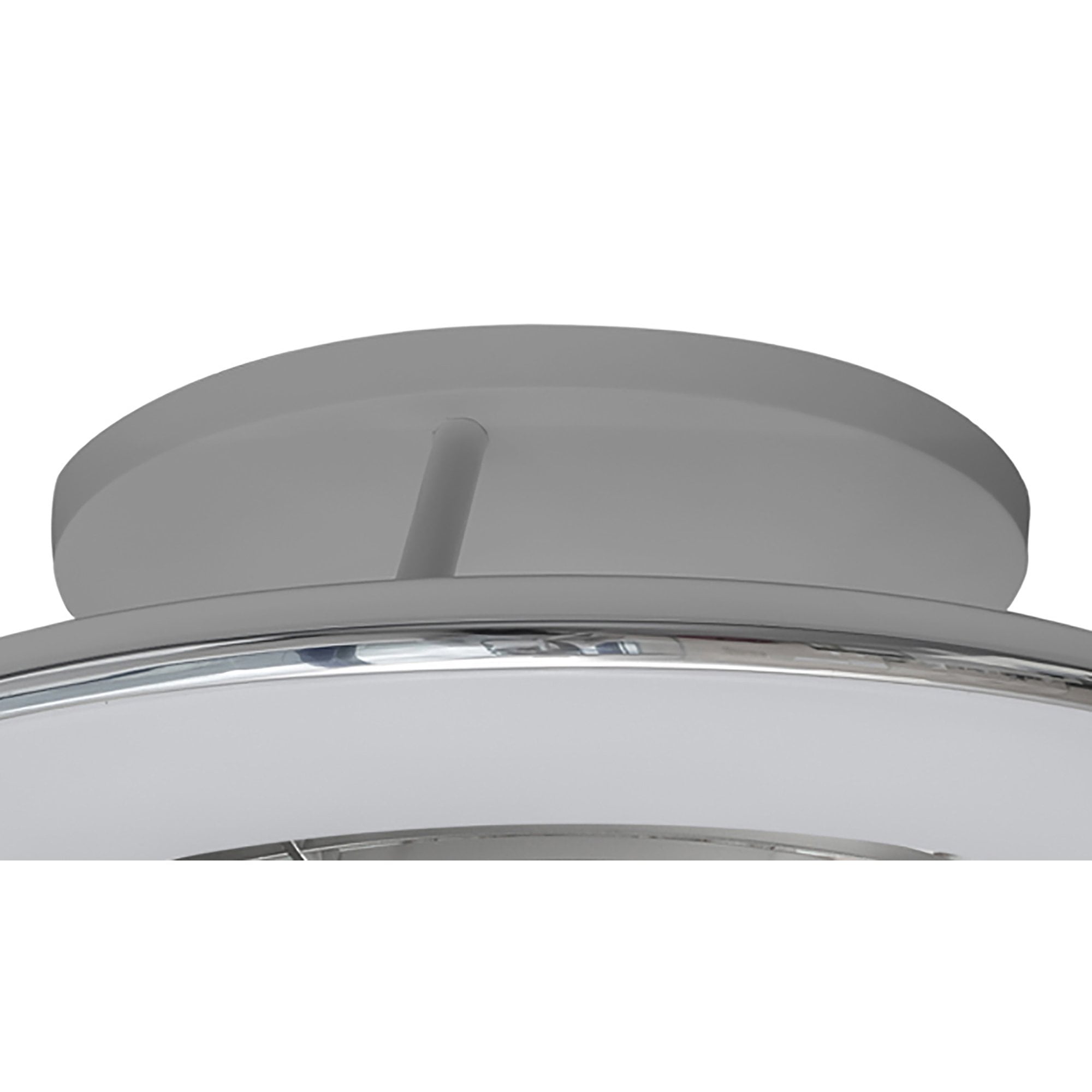 Mantra Alisio Mini 70W LED Dimmable Ceiling Light & Fan, Remote Controlled, Silver