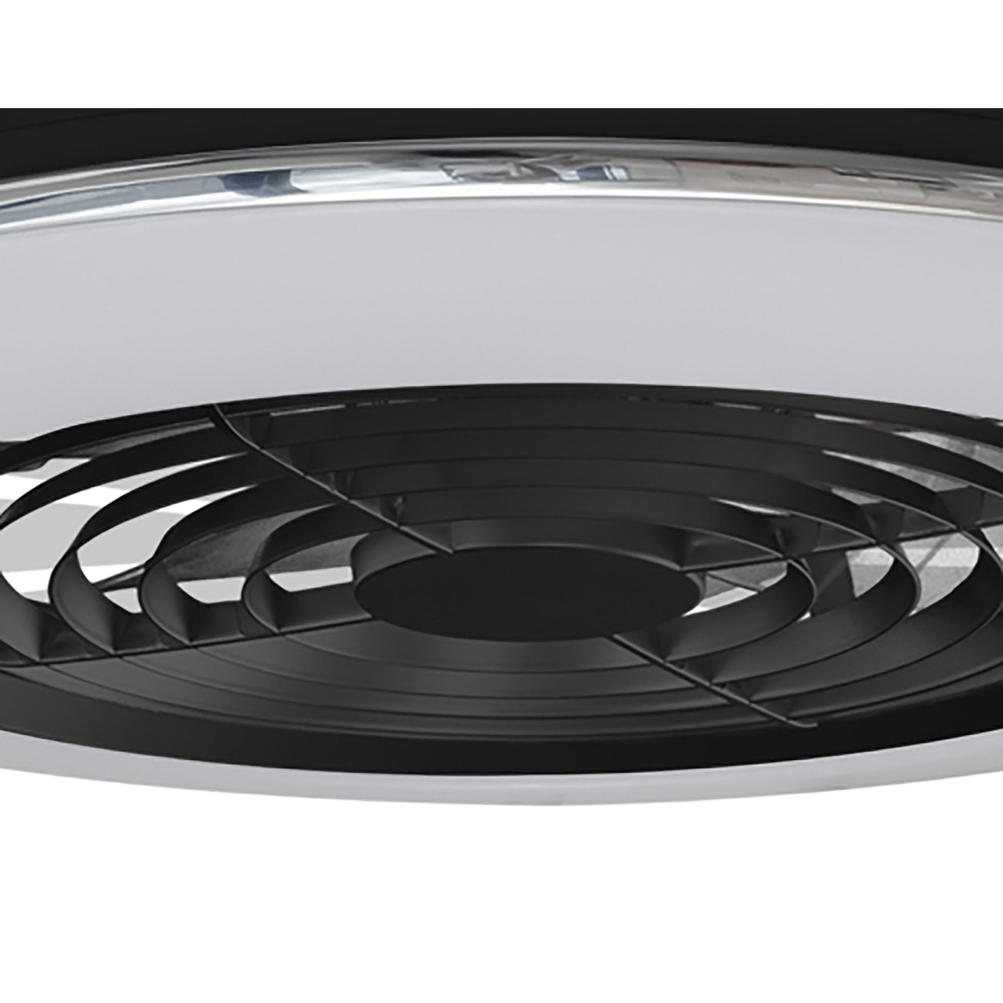 Mantra Alisio Mini 70W LED Dimmable Ceiling Light & Fan, Remote Controlled, Black