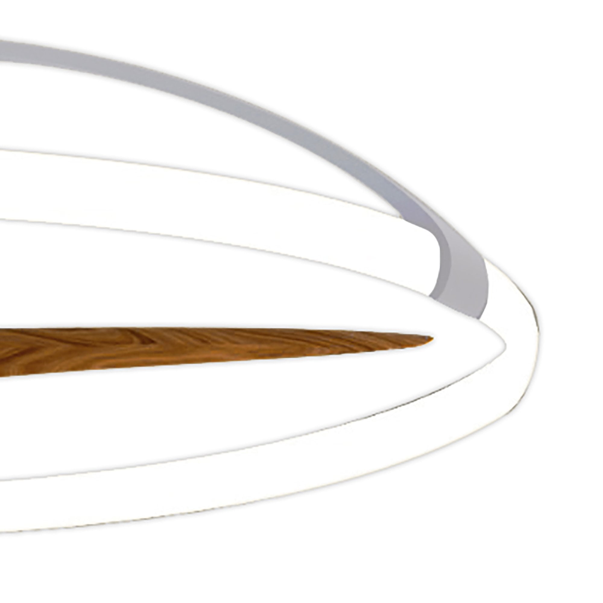 Mantra Nepal 75W LED Dimmable Ceiling Light & Fan, Remote, APP , Voice Controlled, Silver