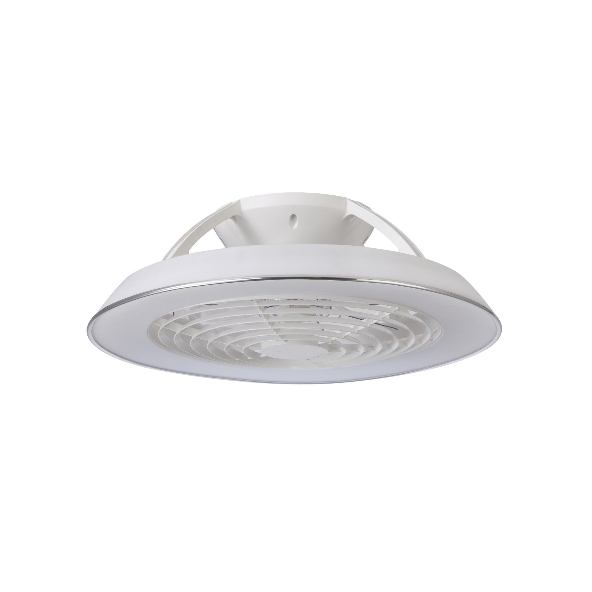 Mantra Samoa 70W LED Dimmable Ceiling Light & Fan, Remote Controlled, White