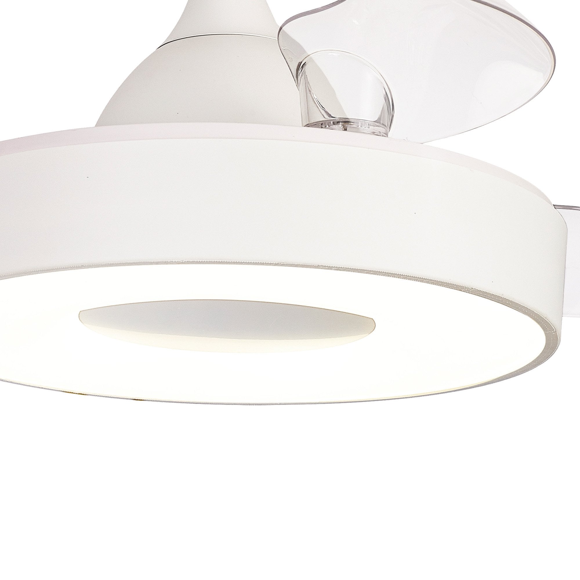 Mantra Coin Air 60W LED Dimmable Ceiling Light & Fan, Remote & APP Control, LED White