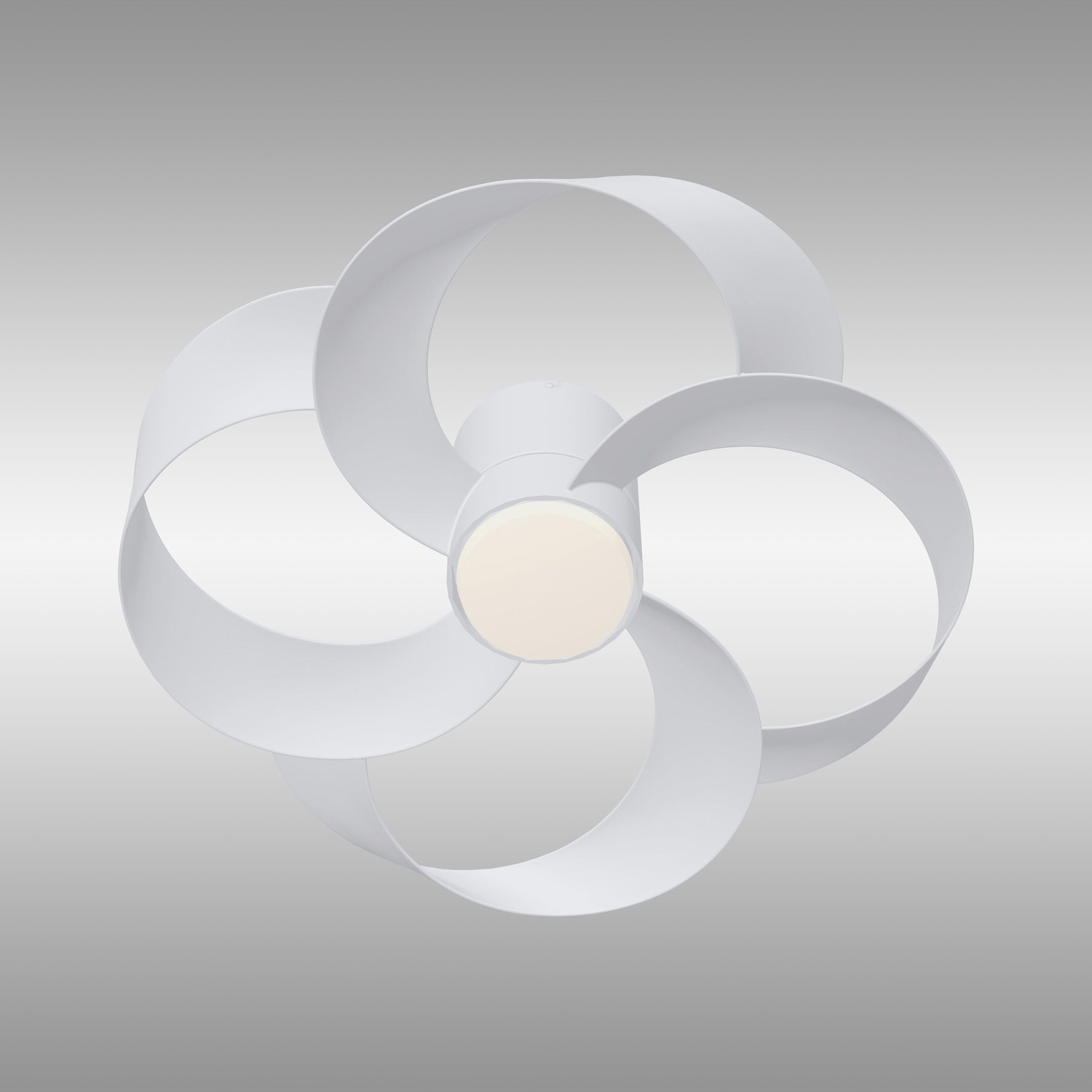 Mantra Rose 24W LED Dimmable Ceiling Light & Fan, Remote Controlled, - White