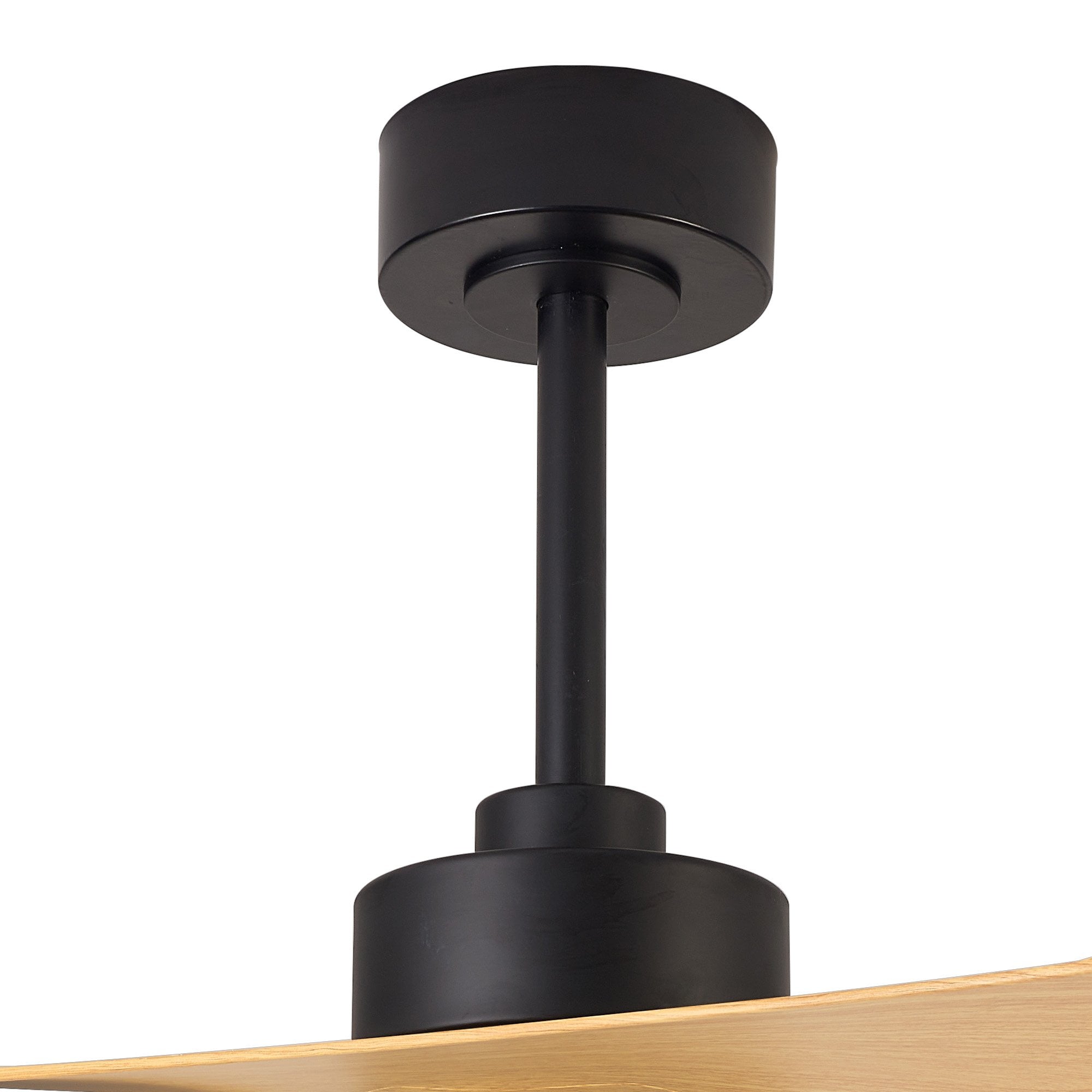 Mantra Thai 30W LED Dimmable Ceiling Light With Built-In 35W DC Fan, 2700-5000K Remote & APP Control, White, Wood