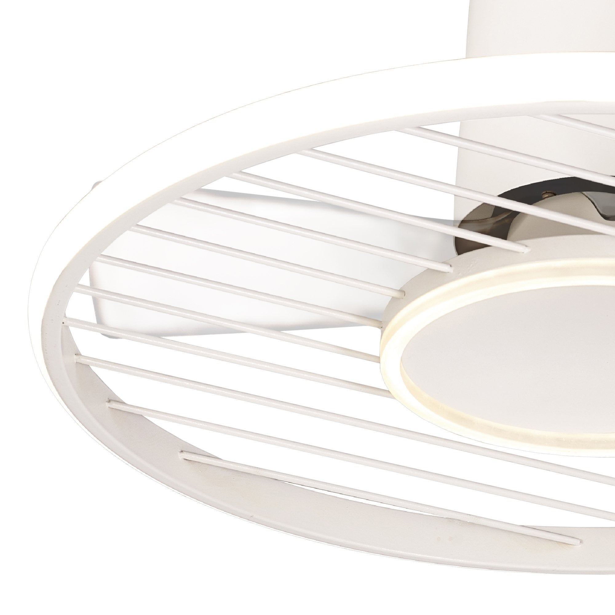 Mantra Soho 45W LED Dimmable Ceiling Light With Built-In 30W DC Fan, 2700-5000K Remote & APP Control - White