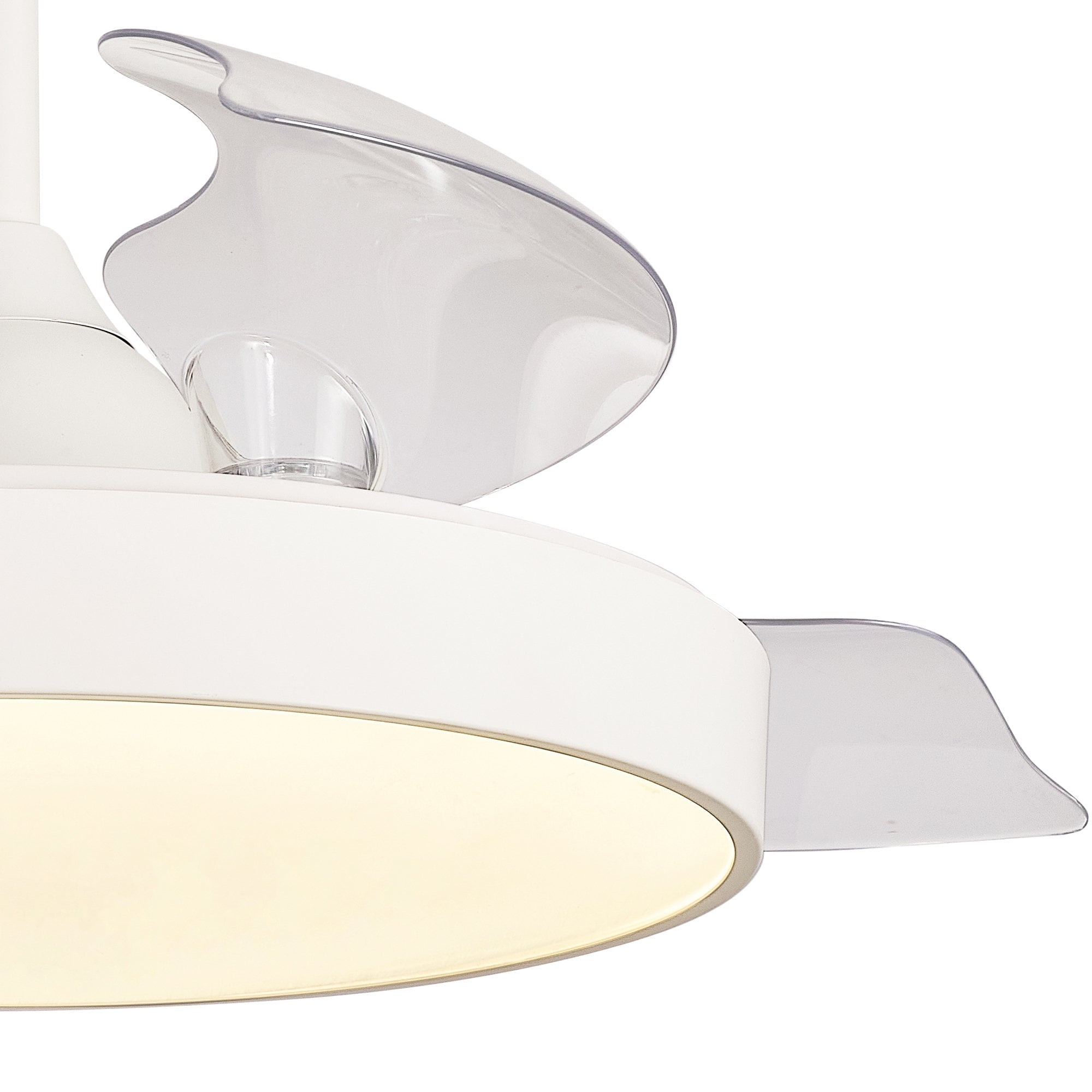 Mantra Alaska 60W LED Dimmable Ceiling Light With Built-In 30W DC Fan, 2700-5000K Remote & APP Control - White