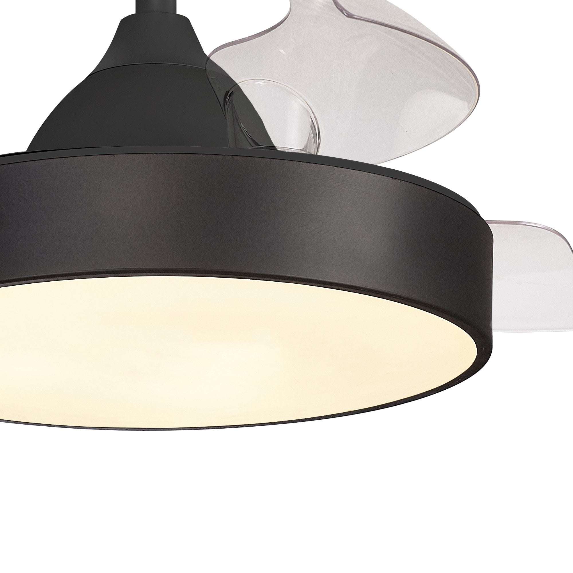 Mantra Alaska 45W LED Dimmable Ceiling Light With Built-In 25W DC Fan, 2700-5000K Remote & APP Control - Black