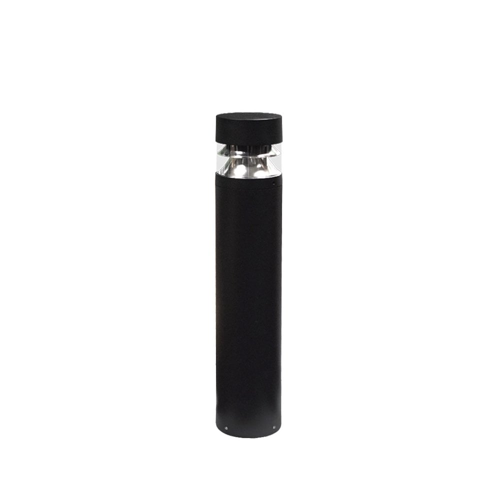 Lumena Parabola Flat Bollard Light - Black - Mains