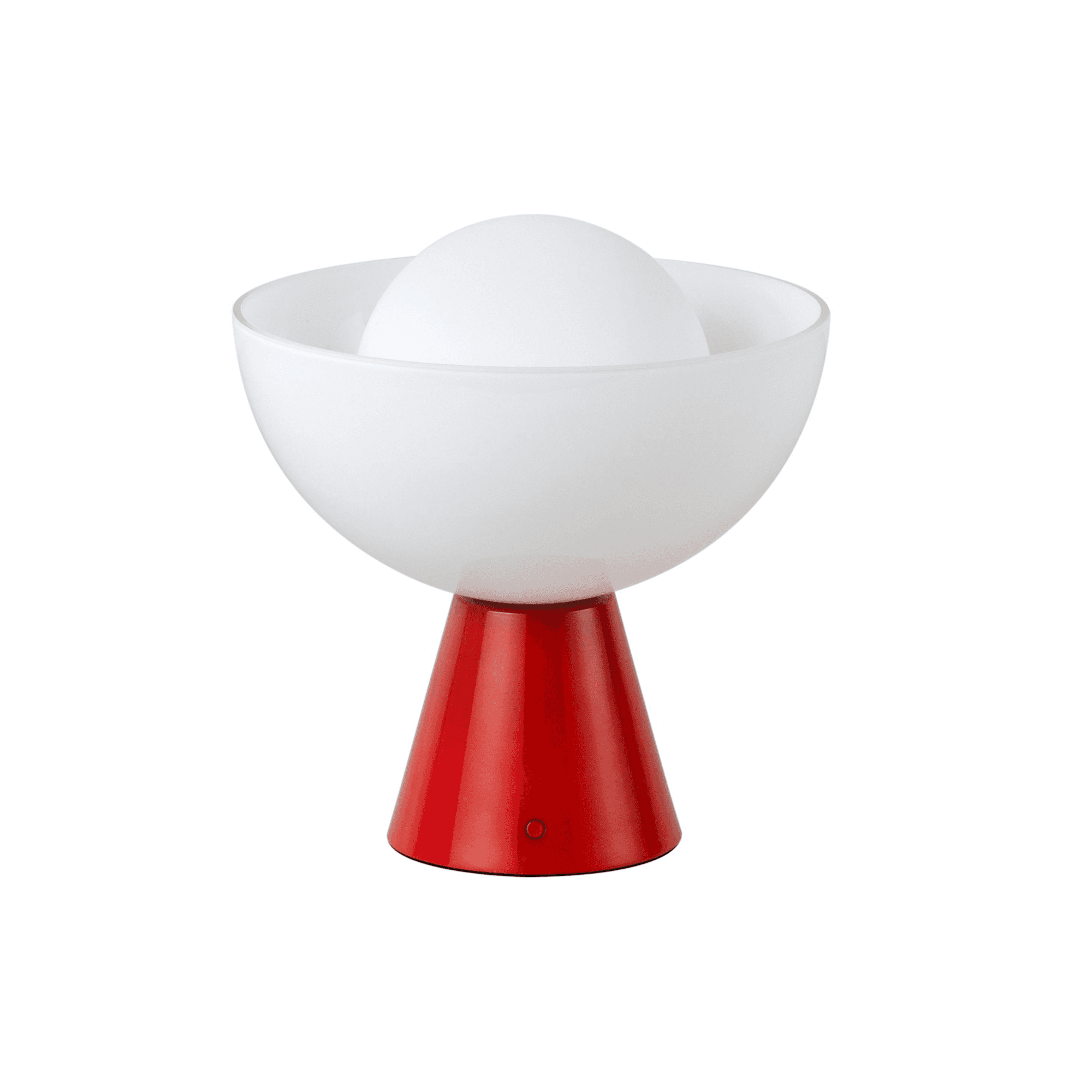 houseof. Dome Cordless Table Lamp - Jam Red