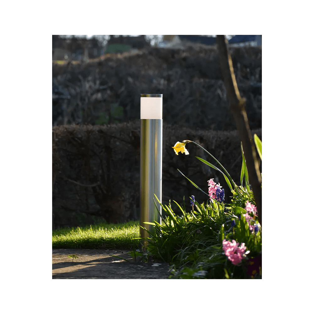 Lumena Smartpost 0.6m Path Light - Titanium Silver - Mains