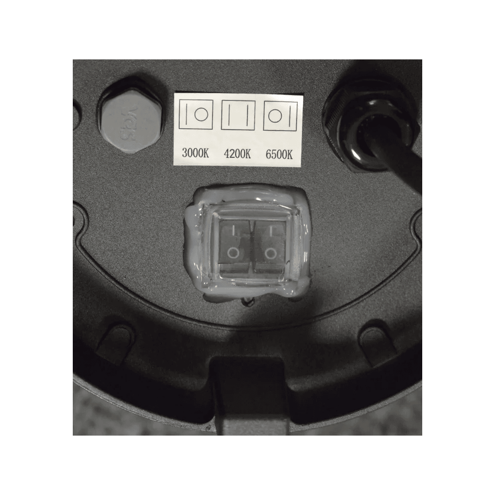 Lumena Boleda Ventus Integrated LED Bollard Light - Black - Mains