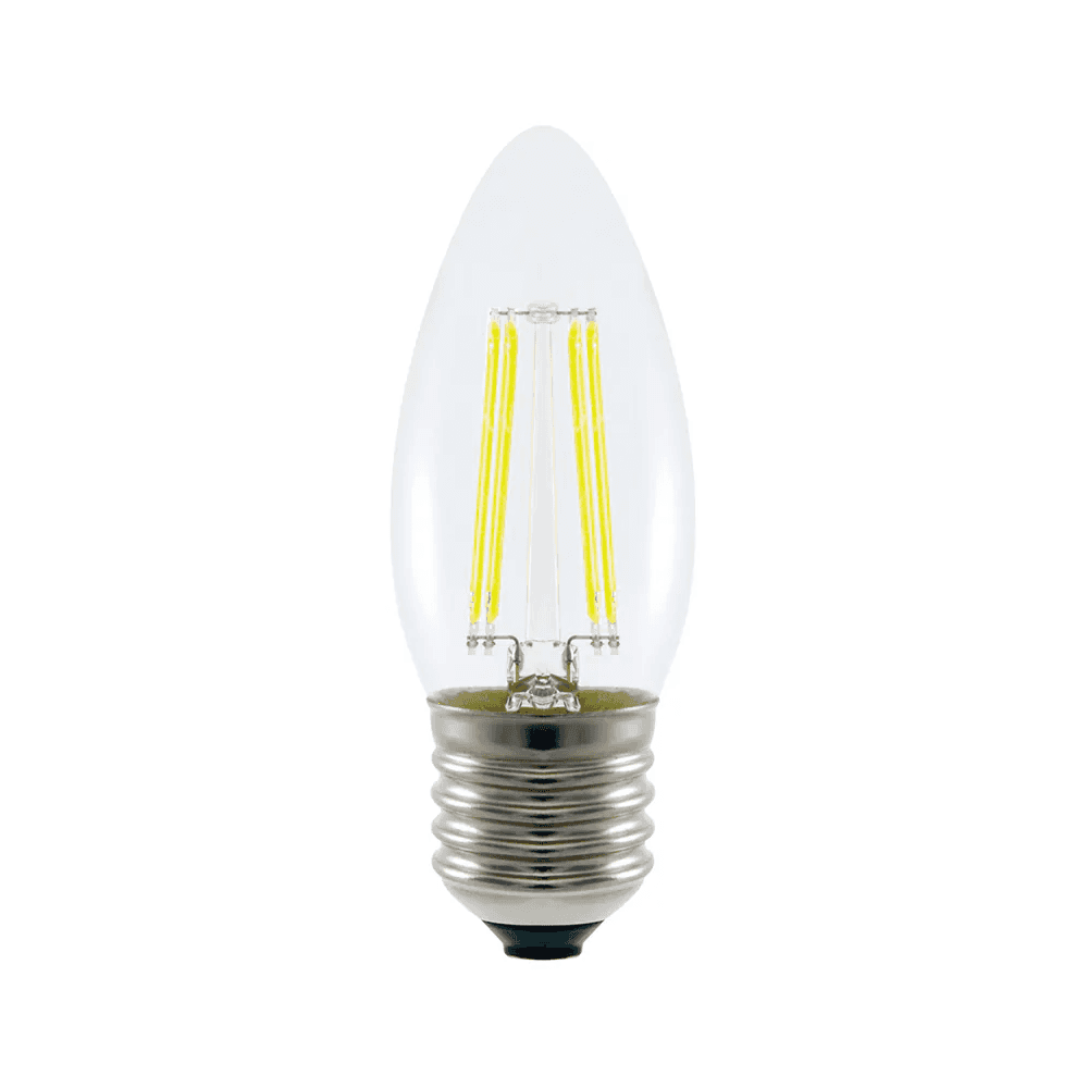Lumena 4.5W LED Filament Candle Bulb - Daylight White