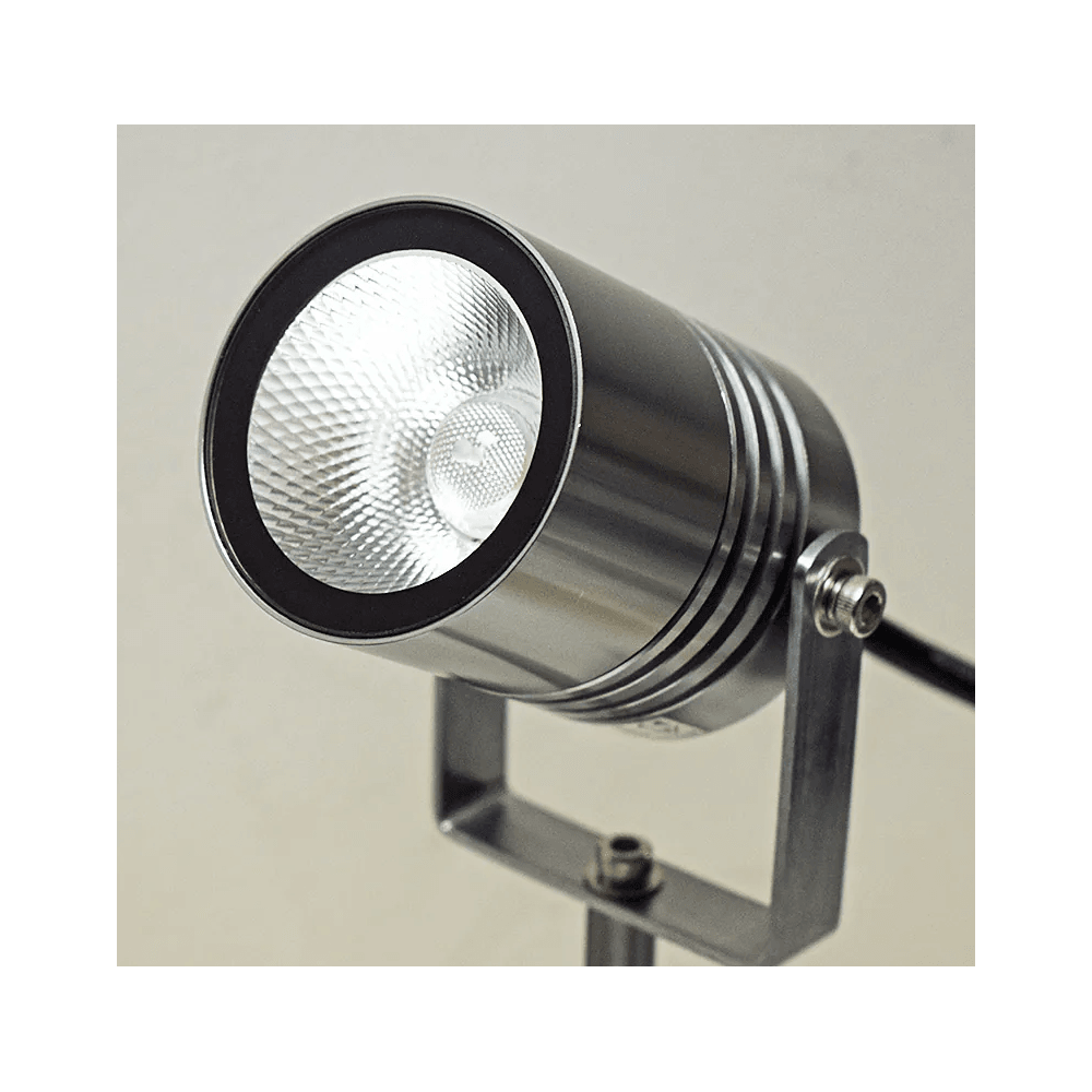 Lumena AlvaLED - 6W LED Spike Light - Titanium - Mains
