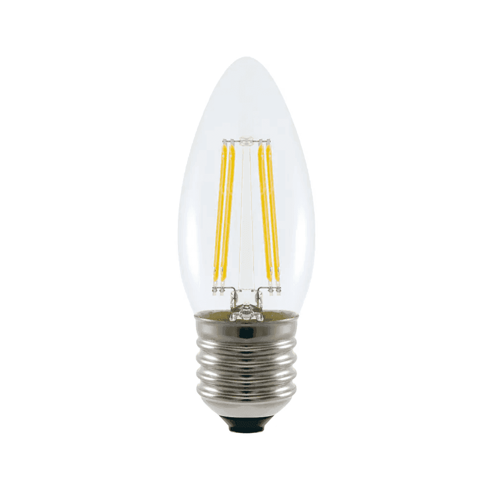 Lumena 4.5W LED Filament Candle Bulb - Warm White