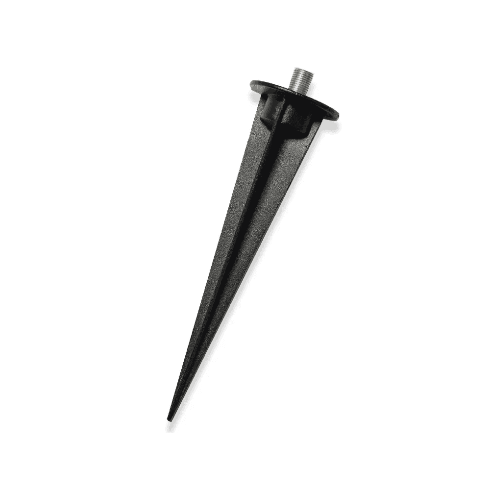 Lumena AlvaLED Twin Outdoor Spike Lights GU10 - Stainless Steel 316 - Mains