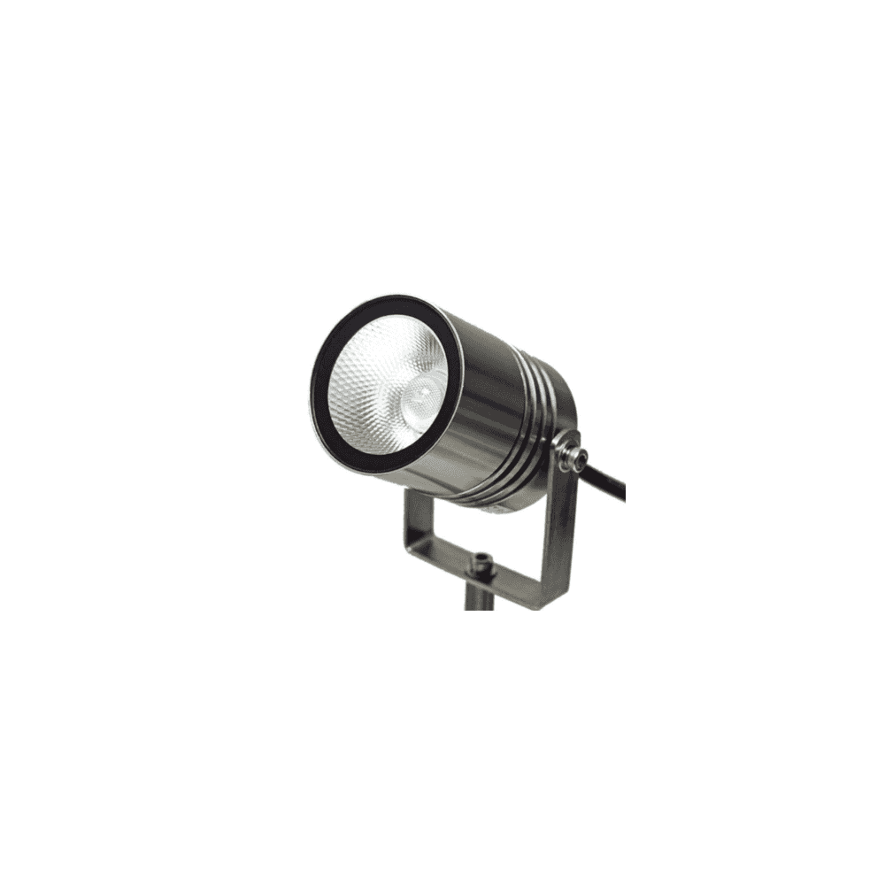 Lumena AlvaLED - 6W LED Spike Light - Titanium - Mains