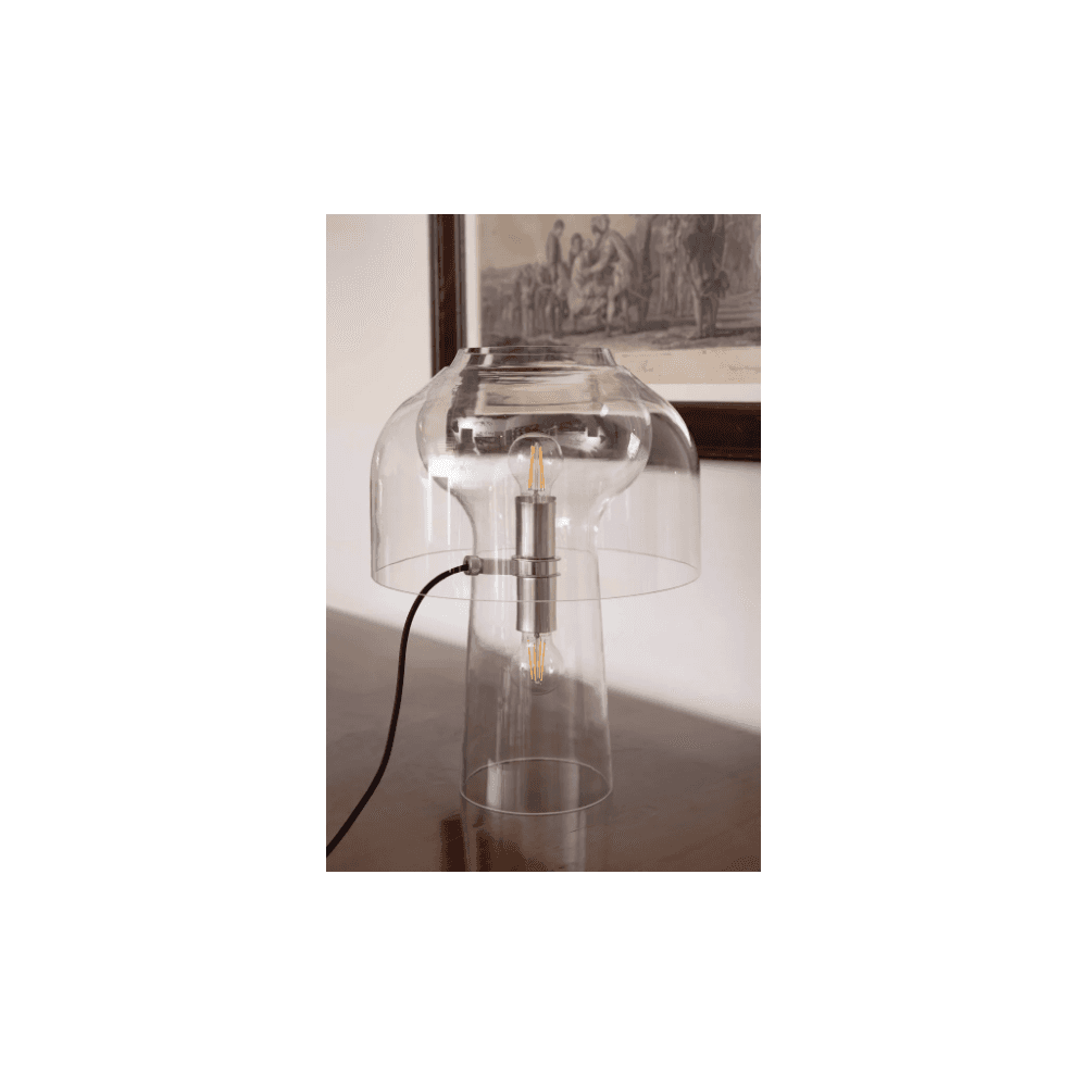 Karman Lilly Table Lamp - Transparent Glass