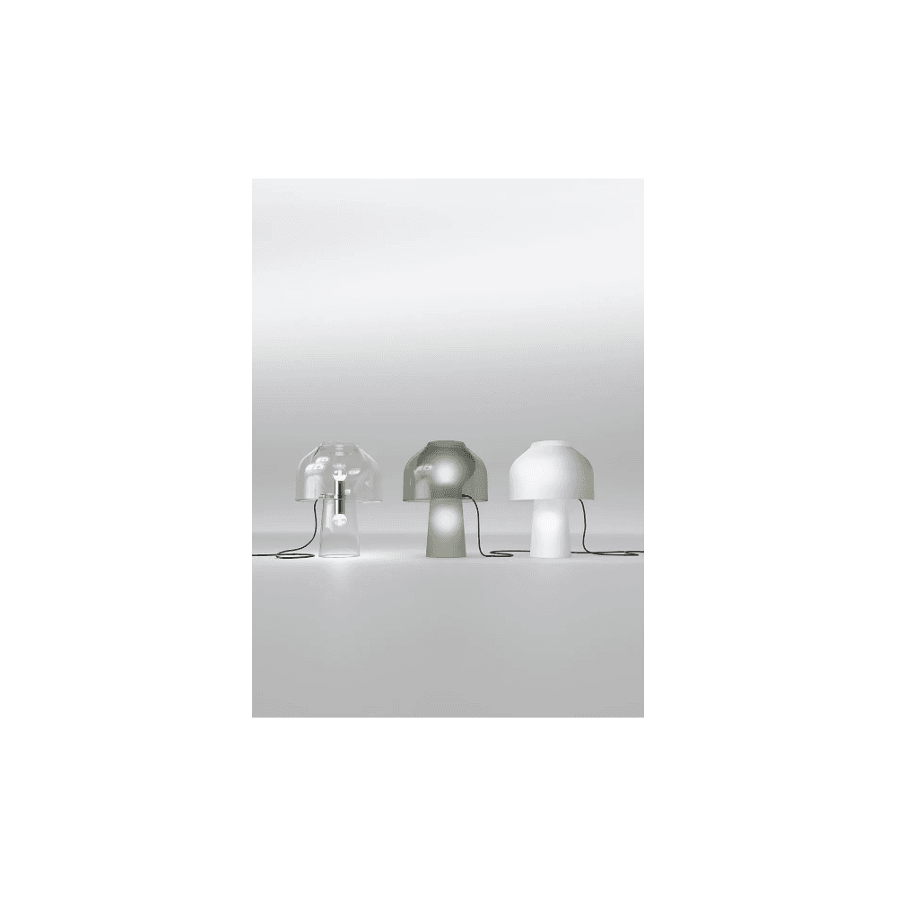 Karman Lilly Table Lamp - Frosted White Glass