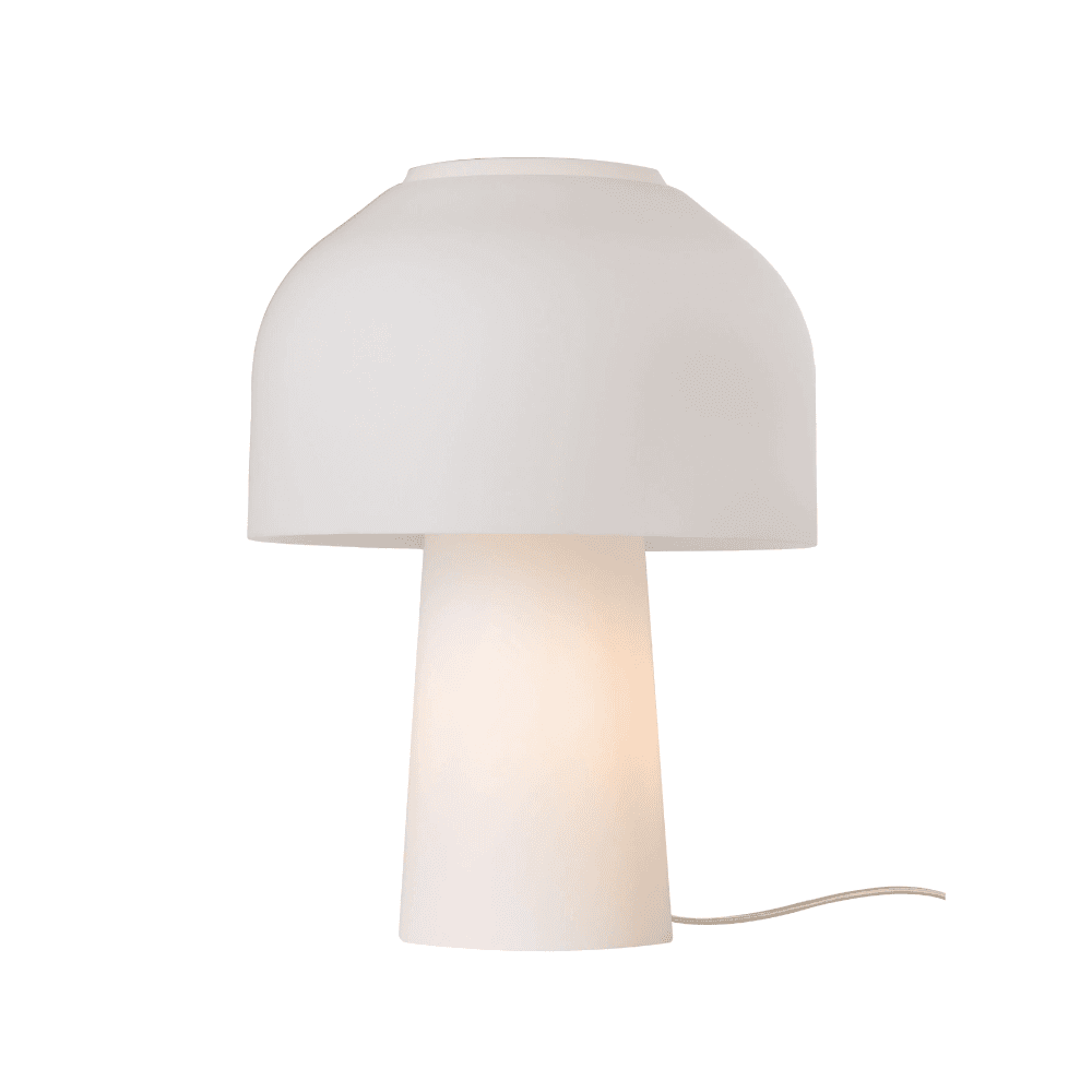 Karman Lilly Table Lamp - Frosted White Glass
