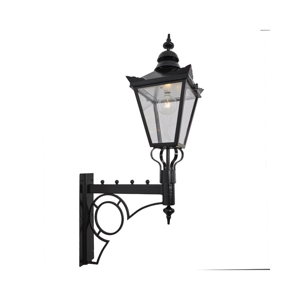 Harte Victorian Large 1.47m Traditional Wall Light With Decorative Arm - Steel