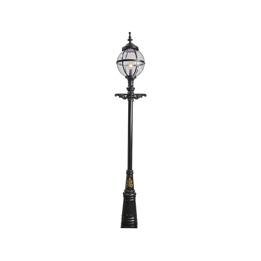Harte Victorian 3.6m Globe Lamp Post - Cast Iron