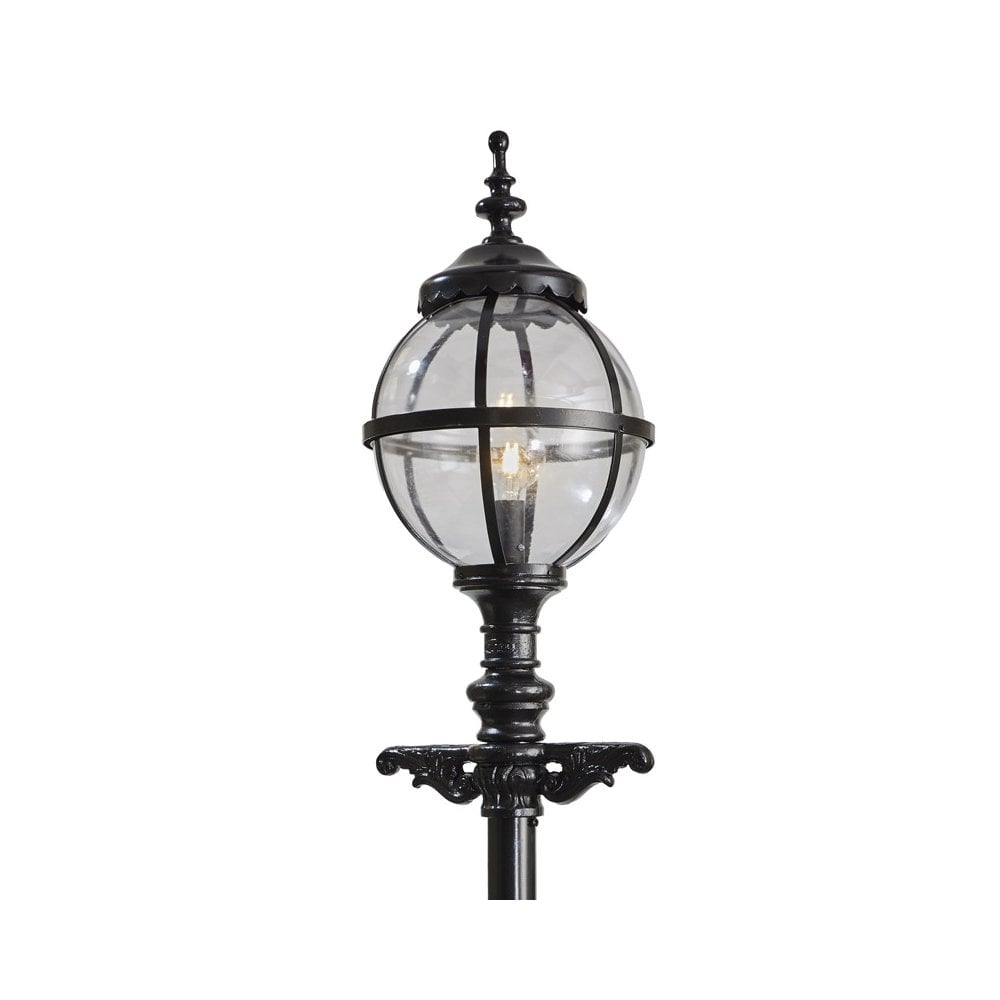 Harte Victorian 3.6m Globe Lamp Post - Cast Iron