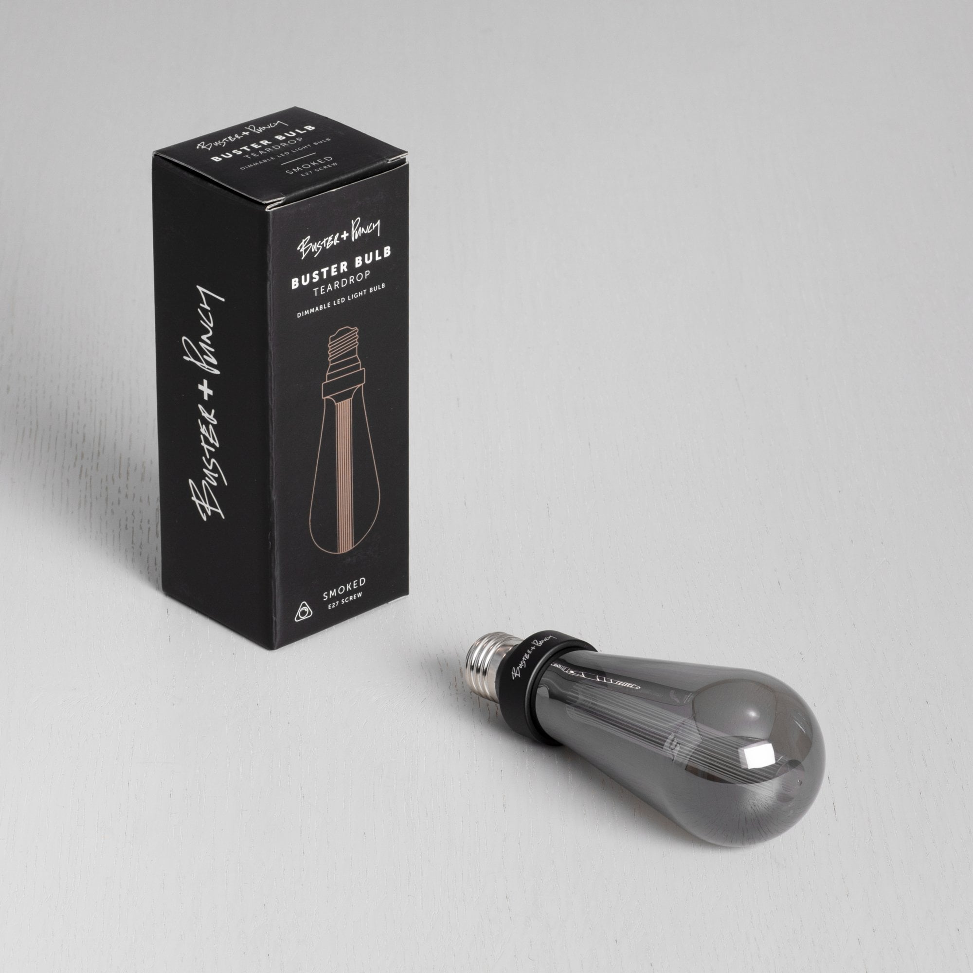 Buster + Punch Smoked Buster Bulb E27 5W LED 2600k - Dimmable