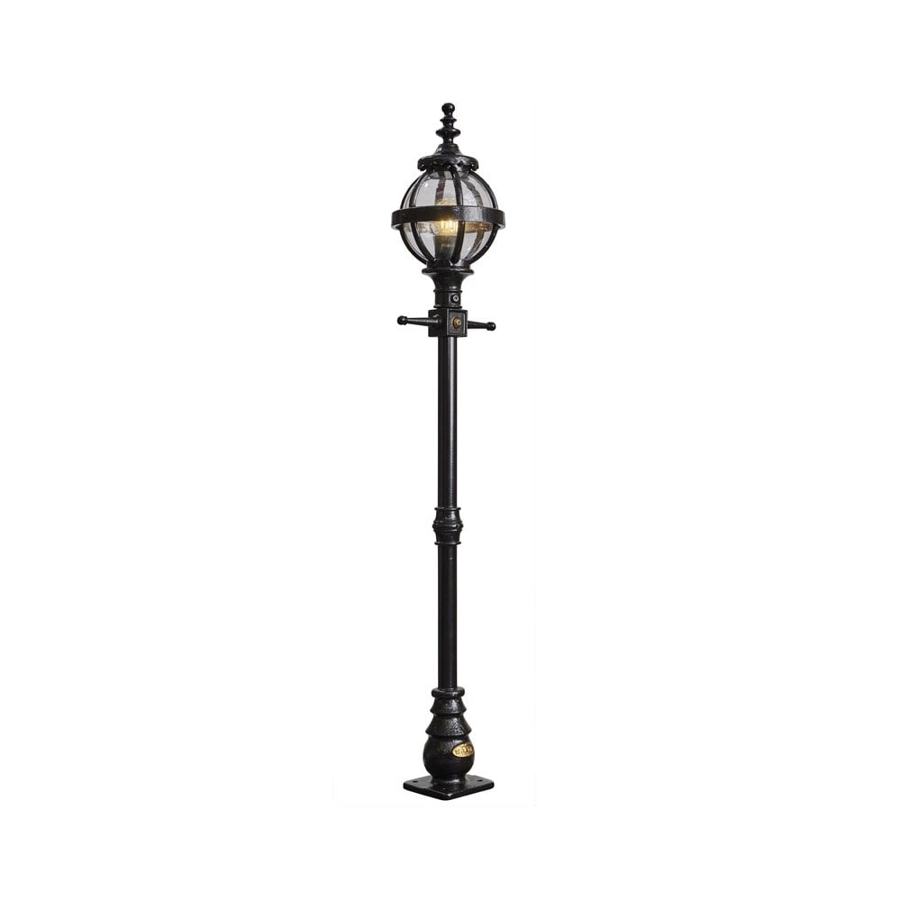 Harte Victorian 1.4m Globe Lamp Post - Cast Iron
