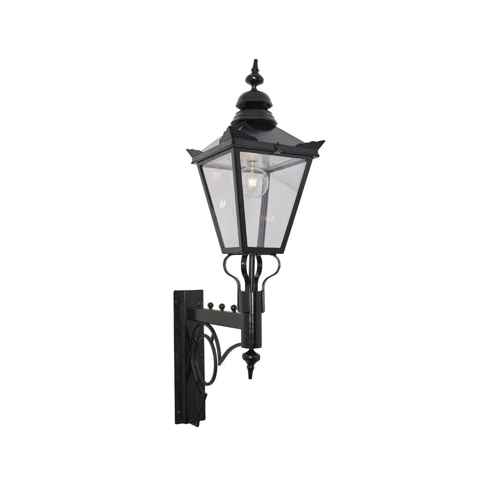 Harte Victorian Large 1.47m Traditional Wall Light With Decorative Arm - Steel