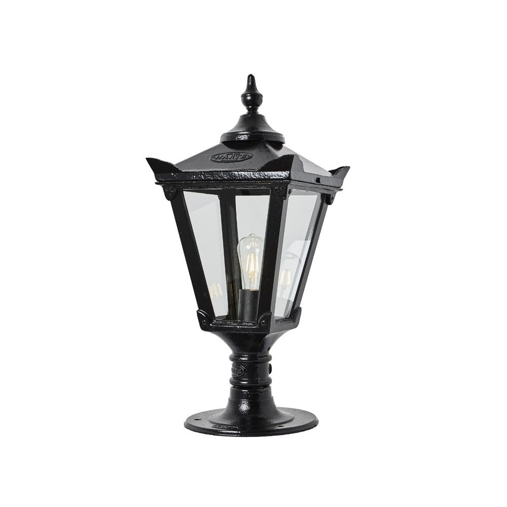 Harte Victorian 0.7m Traditional Pier Light For Flat Pier Caps - Cast Iron