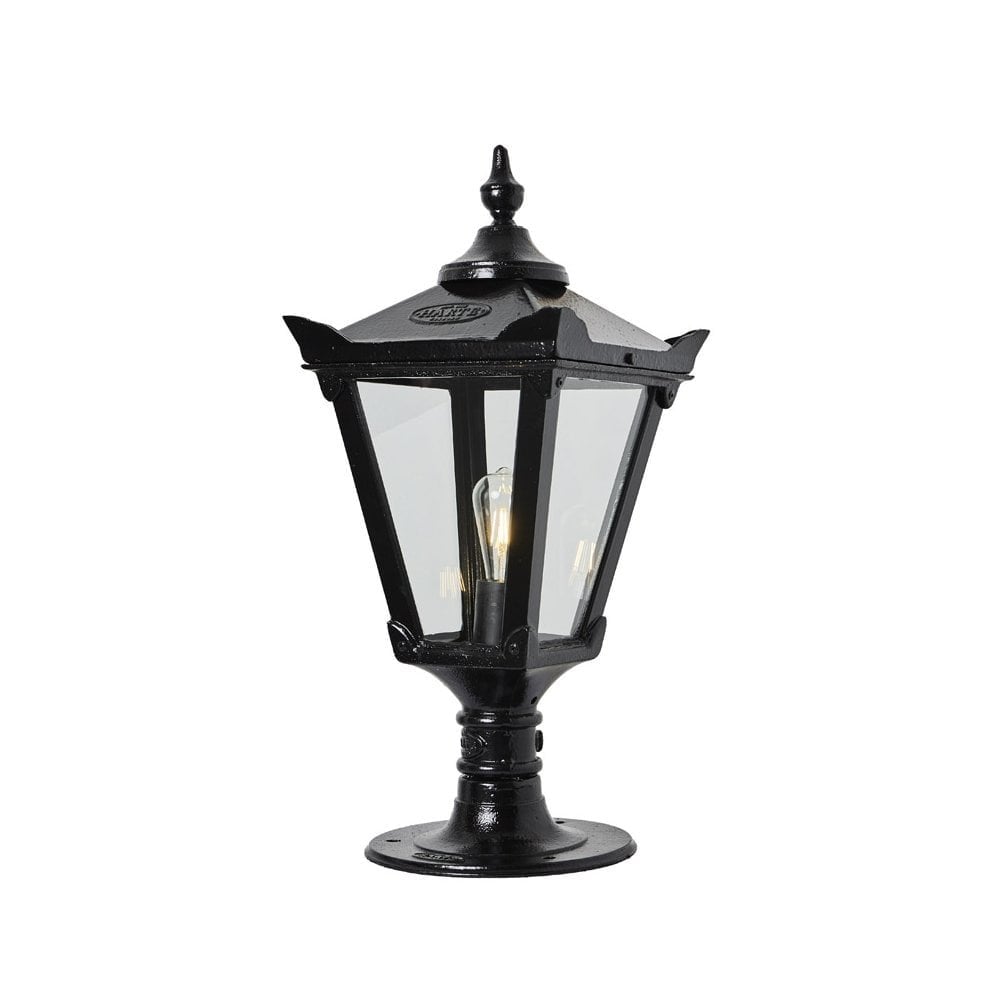 Harte Victorian 0.7m Traditional Pier Light For Flat Pier Caps - Cast Iron