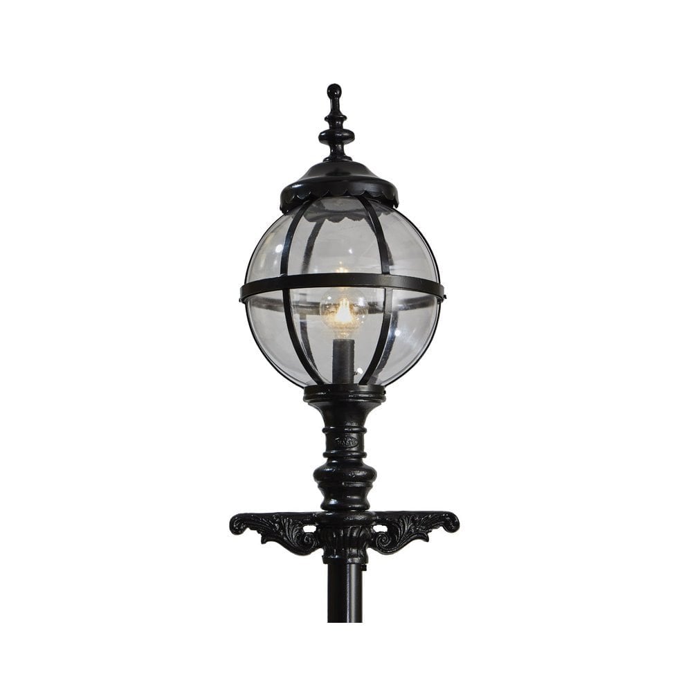 Harte Victorian 3.6m Globe Lamp Post - Cast Iron