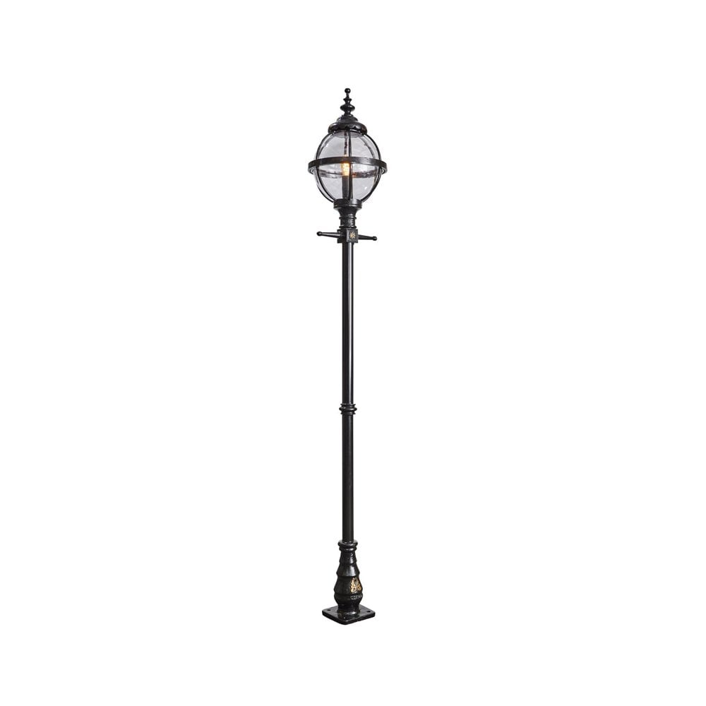 Harte Victorian 2.7m Globe Lamp Post - Cast Iron